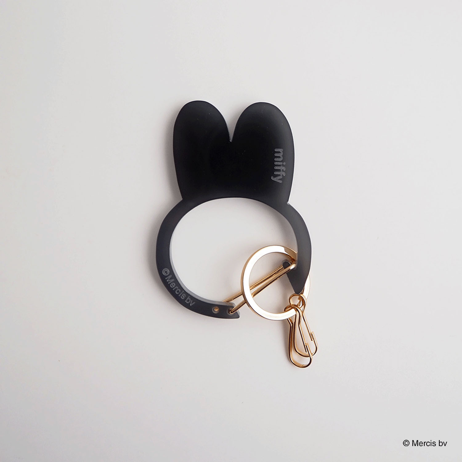 MIFFY CARABINER フェイスカラビナ グレー - 画像1