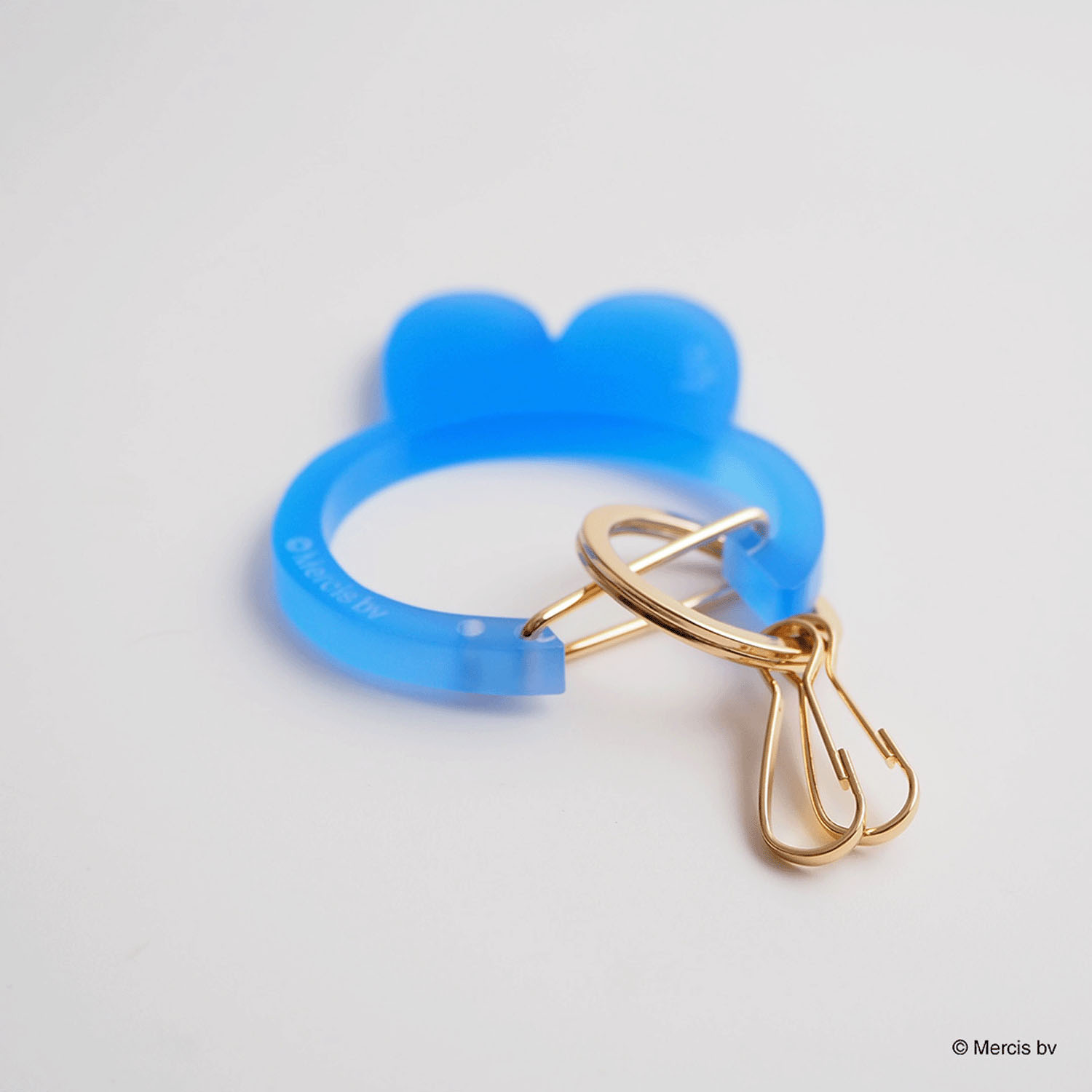 MIFFY CARABINER フェイスカラビナ ブルー - 画像2