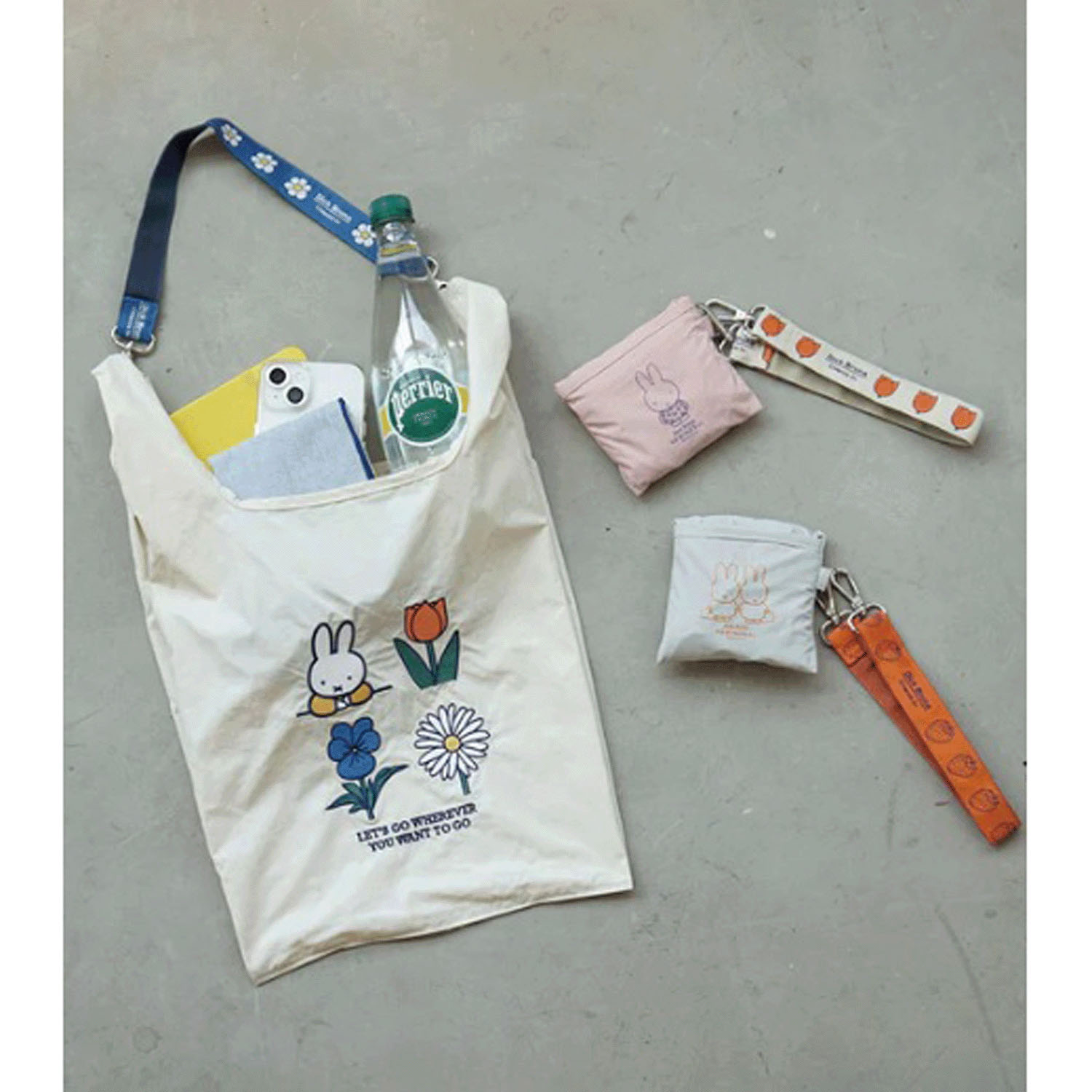 ミッフィー ストラップ付きショッパーバッグ （Dick Bruna） TULIP - 画像6