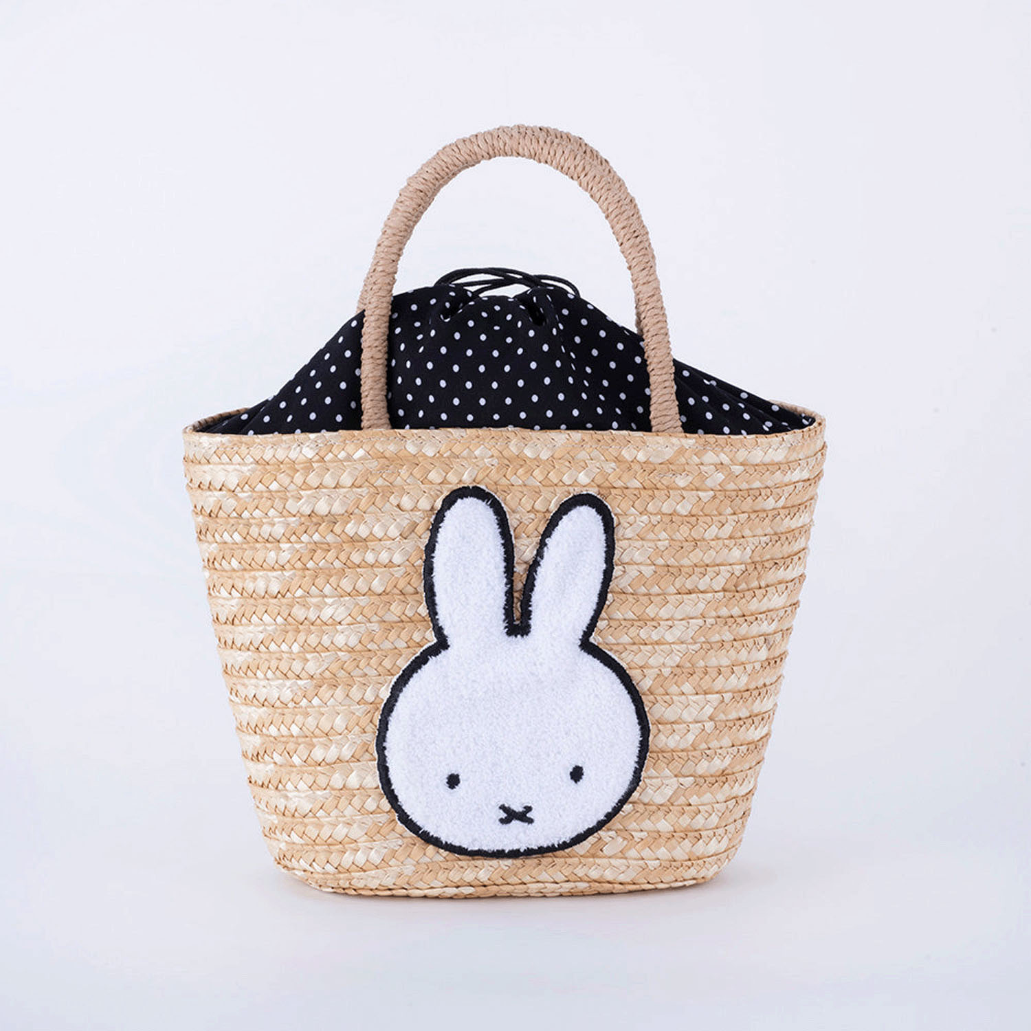 ミッフィー ファーリーカゴバッグ （Dick Bruna） miffy FACE - 画像1