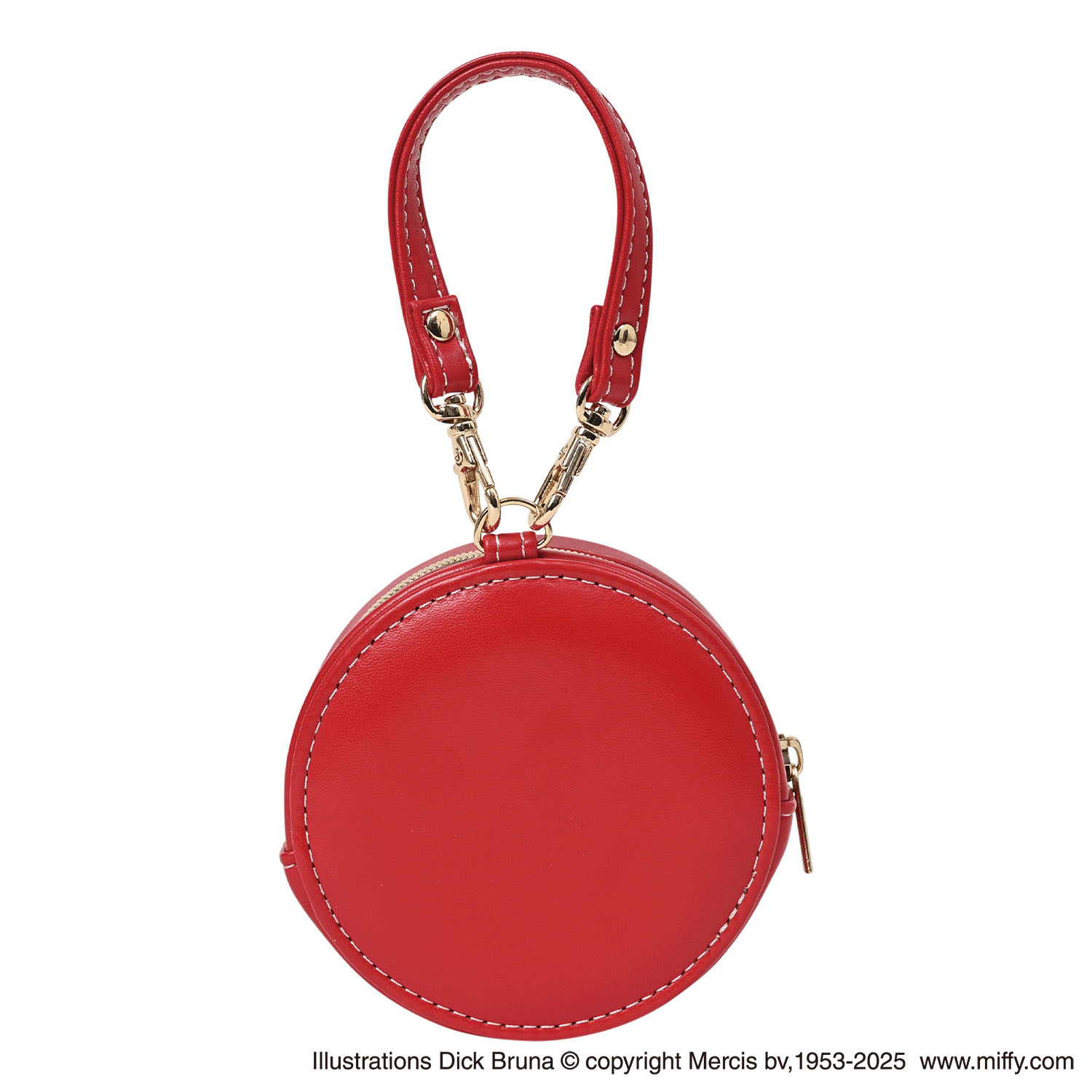 ミッフィー ラウンドマカロンポーチ チェリー - 画像3