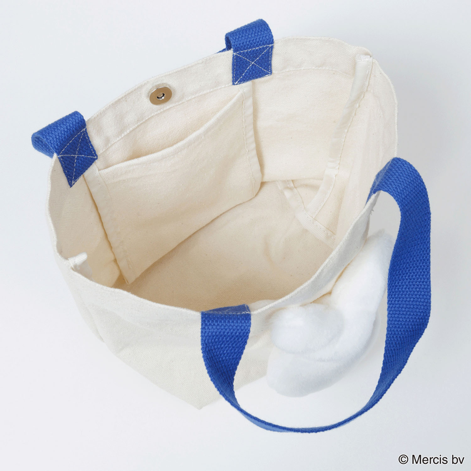 ミッフィー 70th ナインチェ マスコットフトートバッグ ブルーナブルー - 画像5