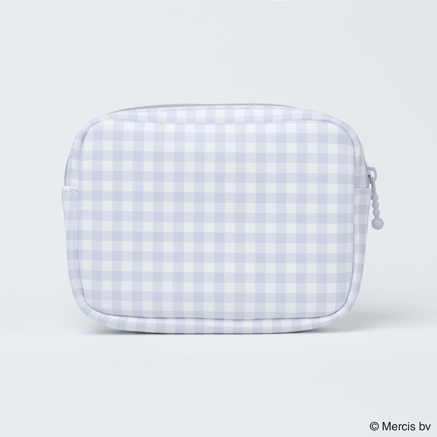 miffy BRUNA PLAID スクエアポーチ ブルー - 画像3