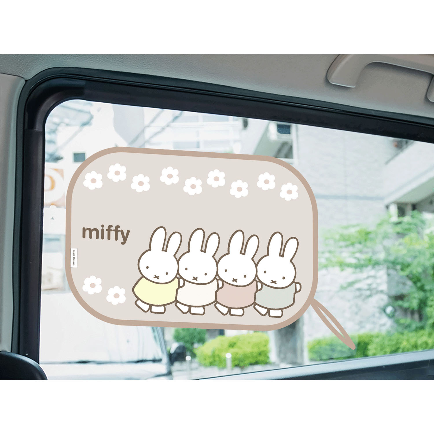 miffy ポップアップサンシェード5  おともだちとお花 - 画像2