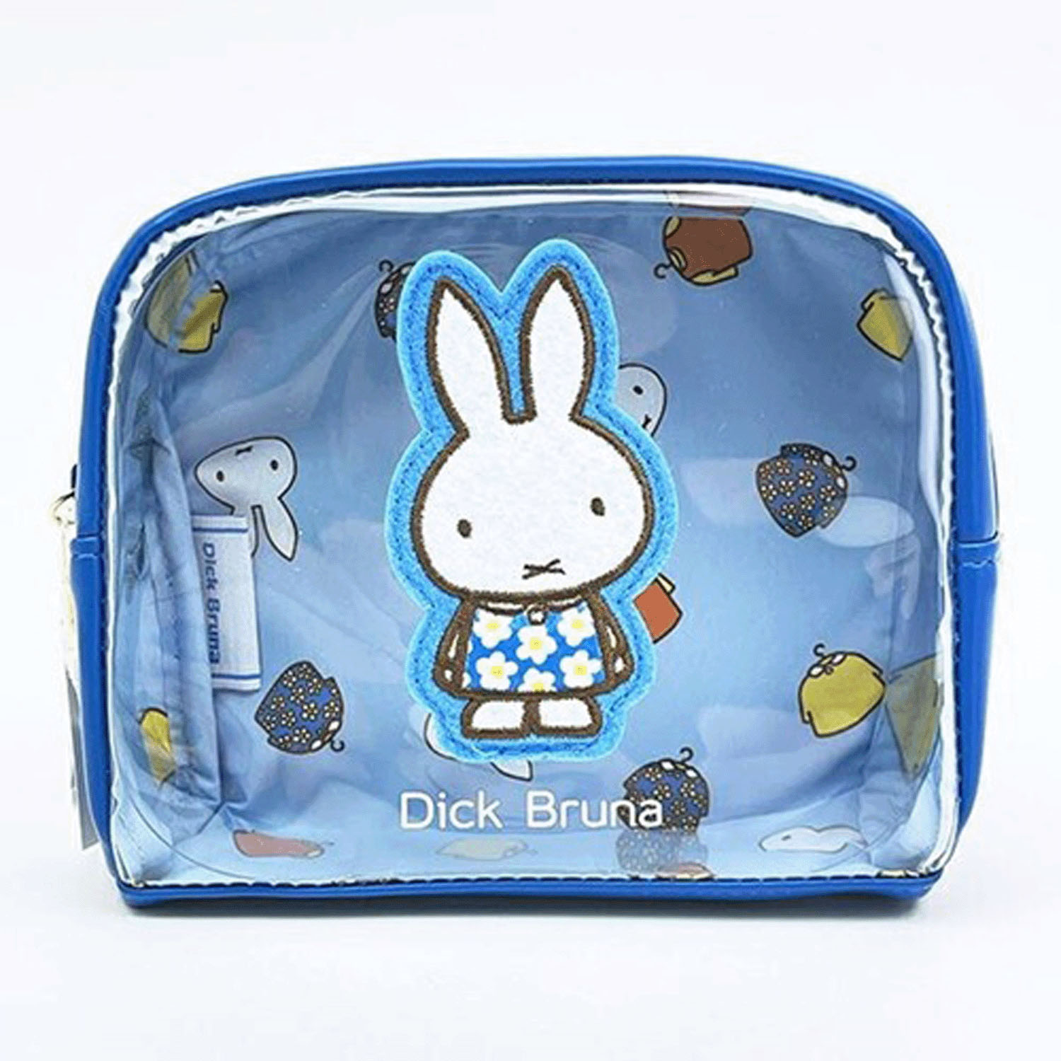 ミッフィー ボックスポーチ ブルー My Favorite Dress Miffy - 画像1