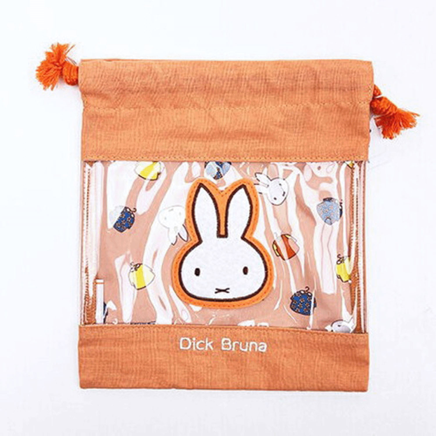 ミッフィー 巾着 オレンジ My Favorite Dress Miffy - 画像1