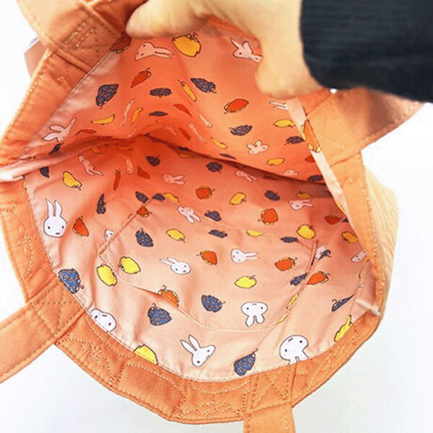 ミッフィー A4トート オレンジ My Favorite Dress Miffy - 画像3