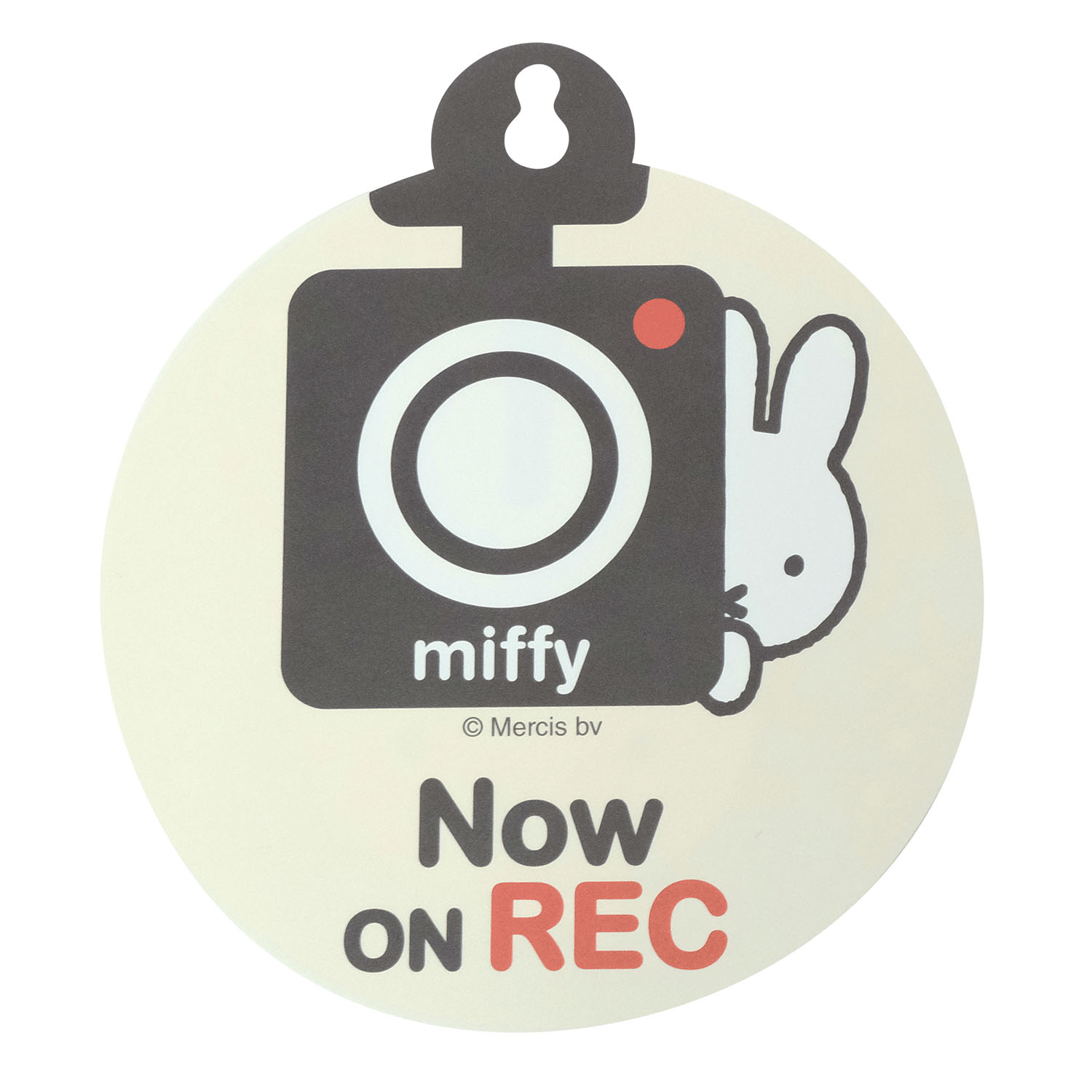 miffy 両面カーサイン   REC＆ENJOY