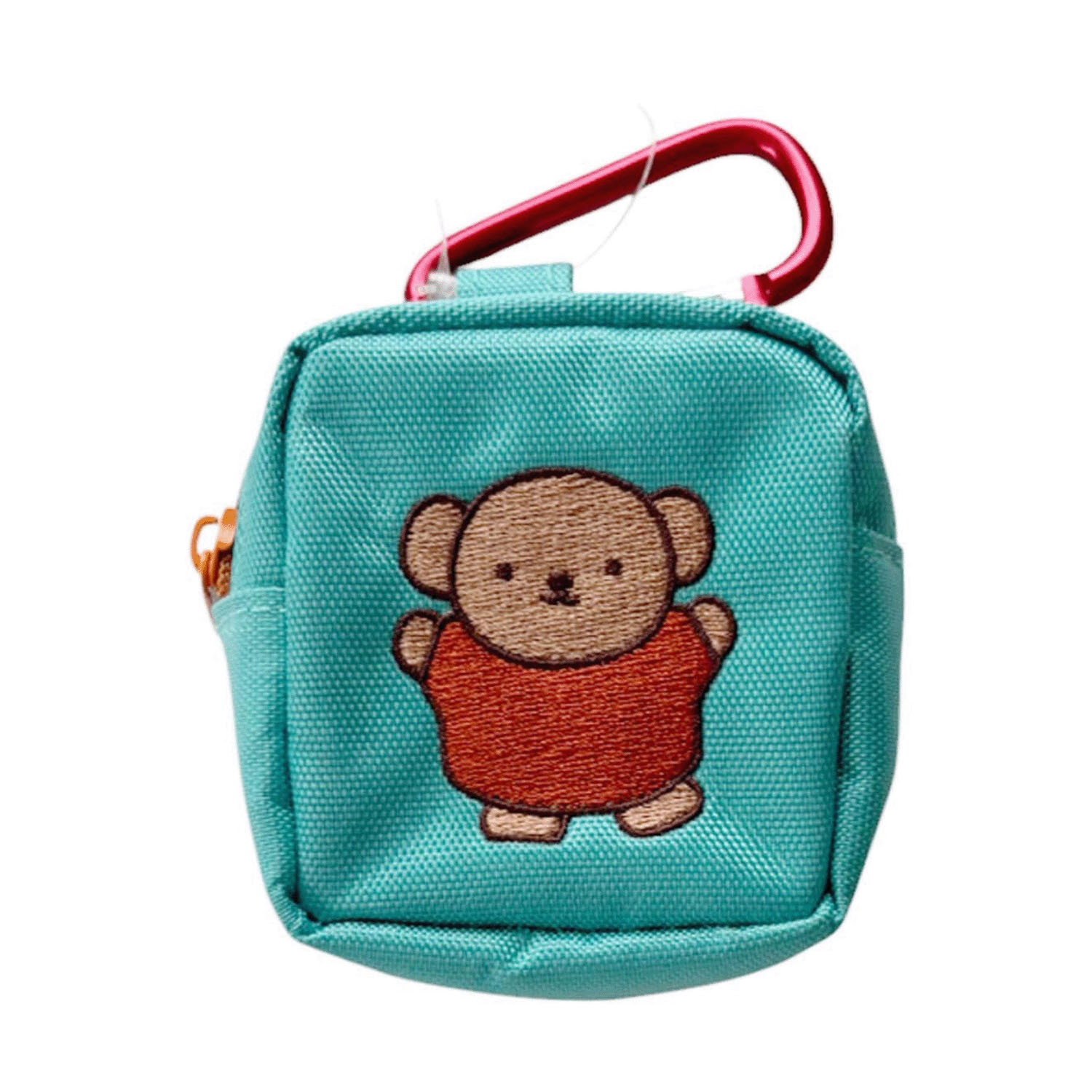 miffy カラビナ付きミニ刺繍ポーチ ディック・ブルーナ ボリス GR - 画像1