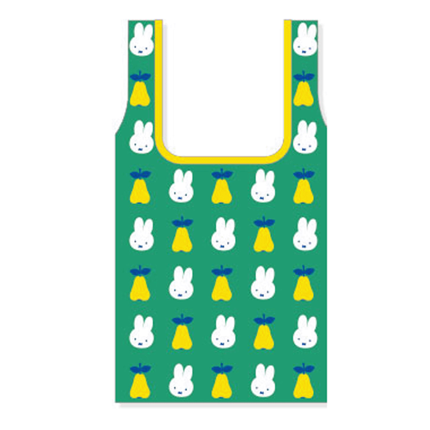 ミッフィー エコバッグ MIFFY FRUITS miffy グリーン - 画像1