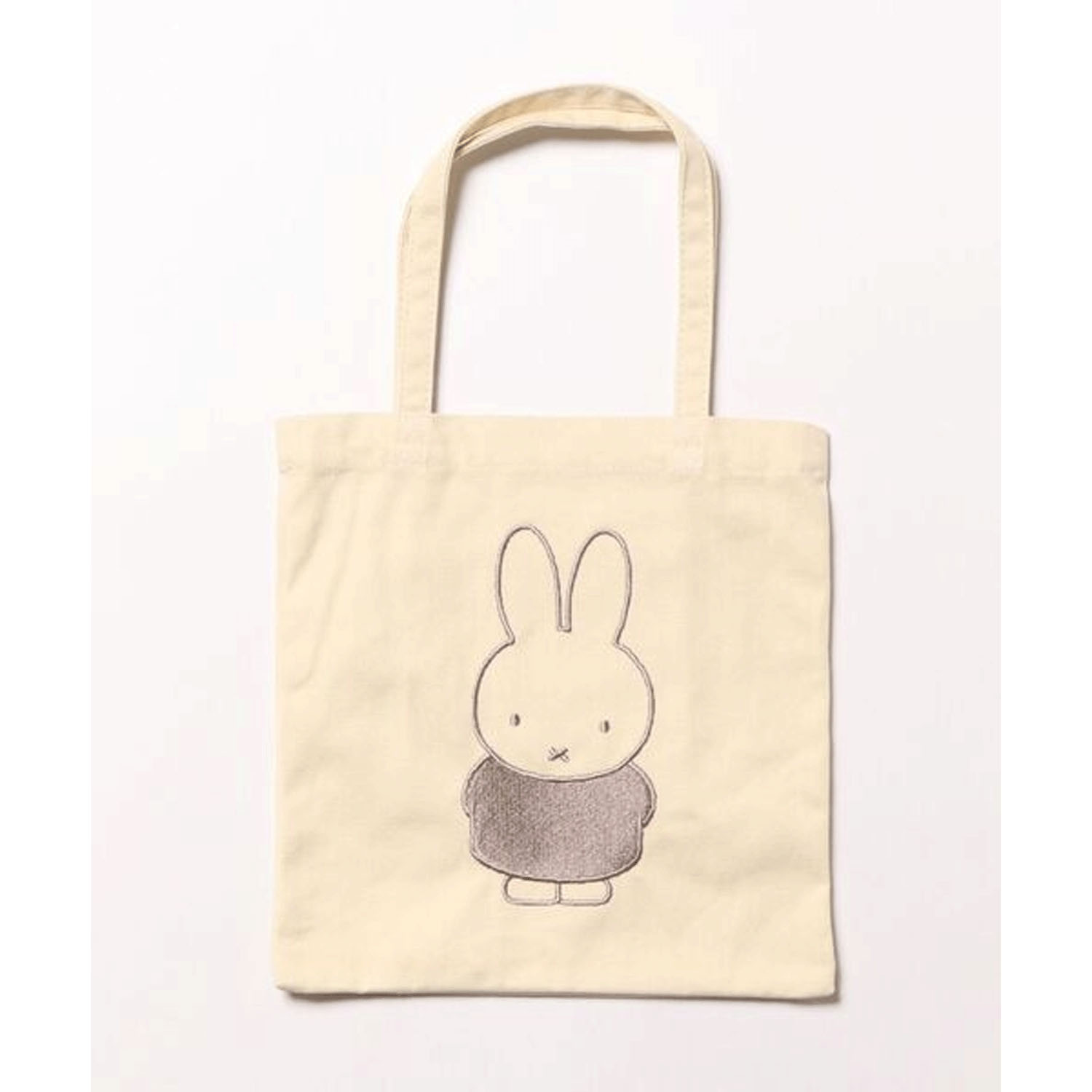miffy 刺繍ミニトート BE - 画像1