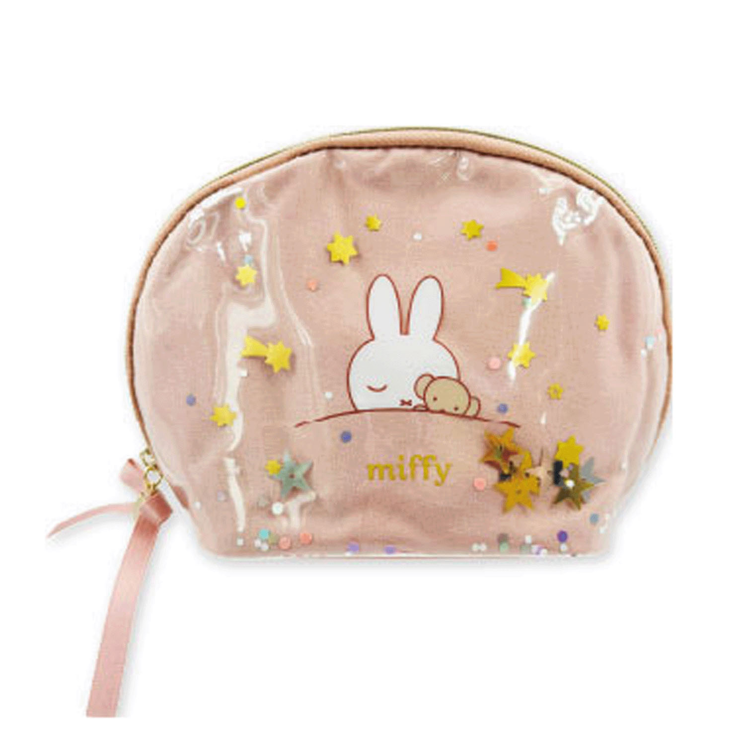 ミッフィー ラウンドポーチ PK Dreamy シリーズ - 画像1