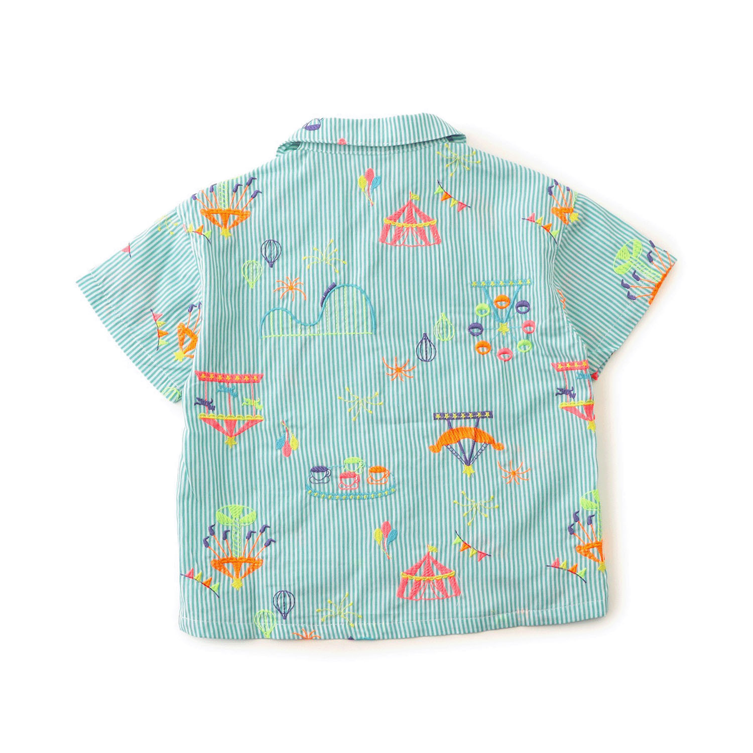 遊園地刺繍シャツ - 画像7