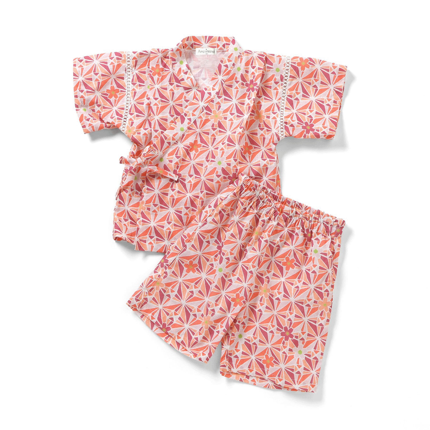 和を感じる総柄甚平 - 画像1