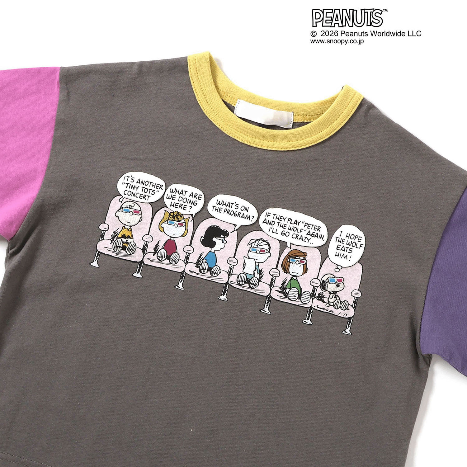 PEANUTS ステッチアートTシャツ - 画像10