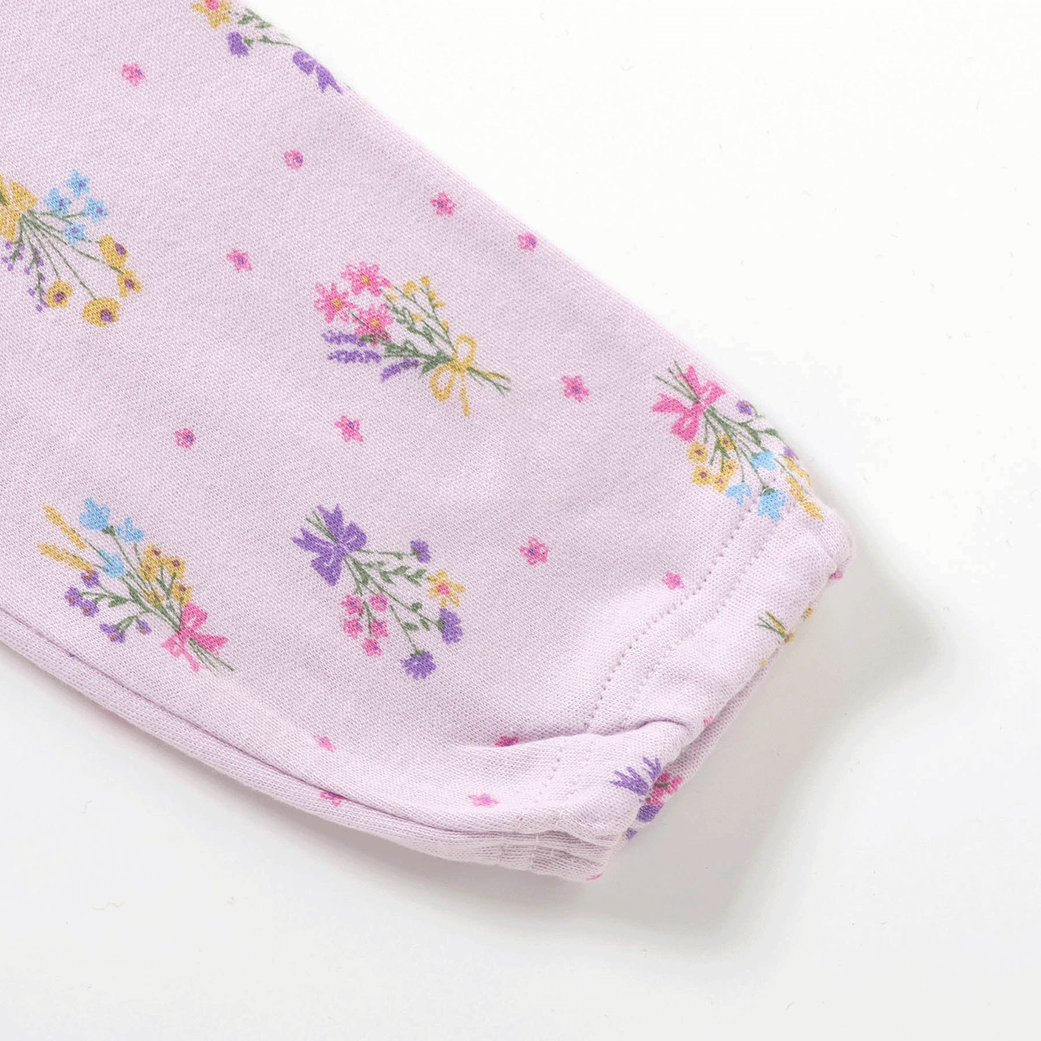 ブーケ柄 前あきパジャマ - 画像8