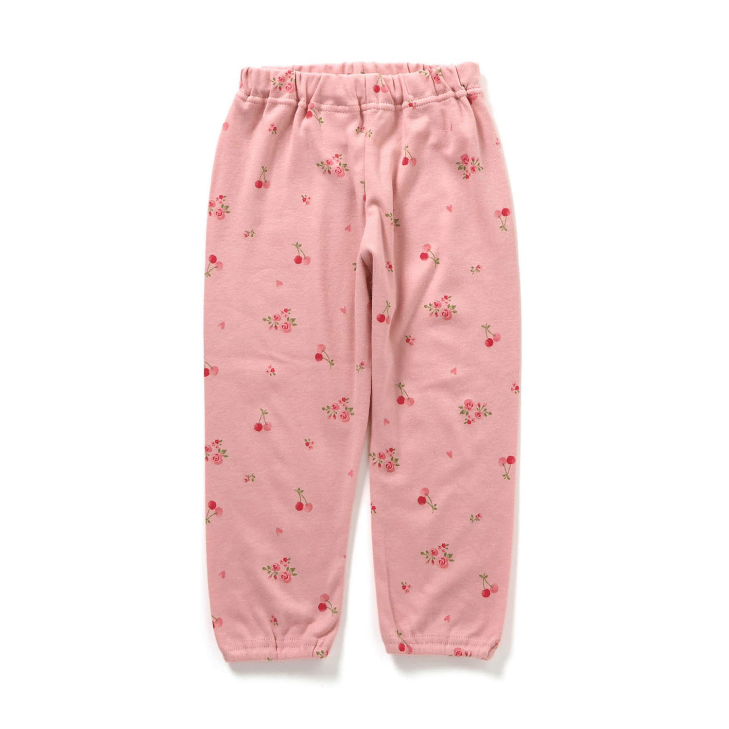 さくらんぼお花柄前あきスムースパジャマ - 画像11