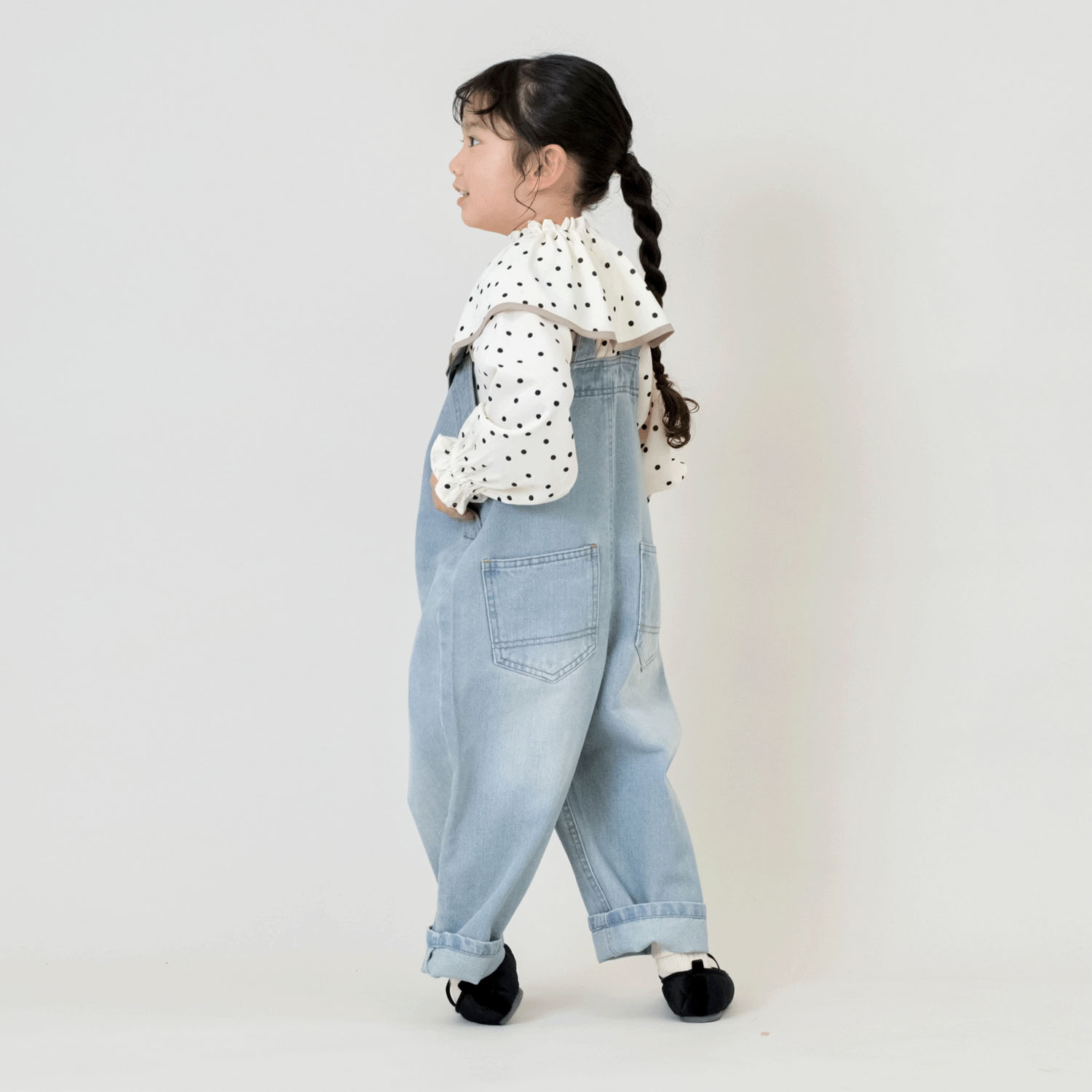 ケープカラーブラウス - 画像6