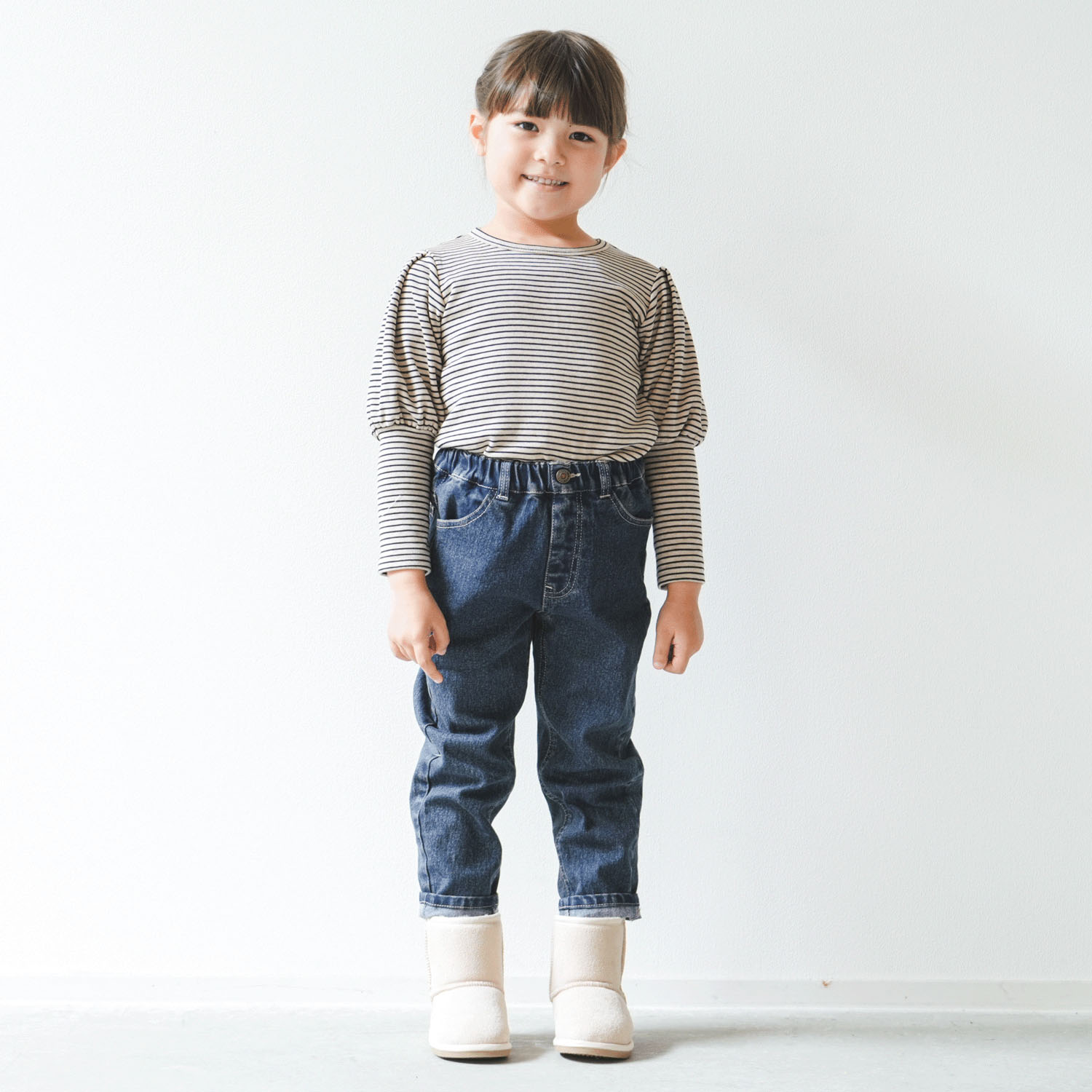 ショルダーパフTシャツ - 画像2