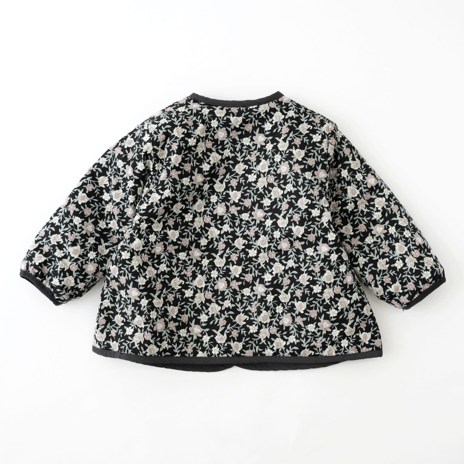 リバーシブルフラワーキルトジャケット - 画像8