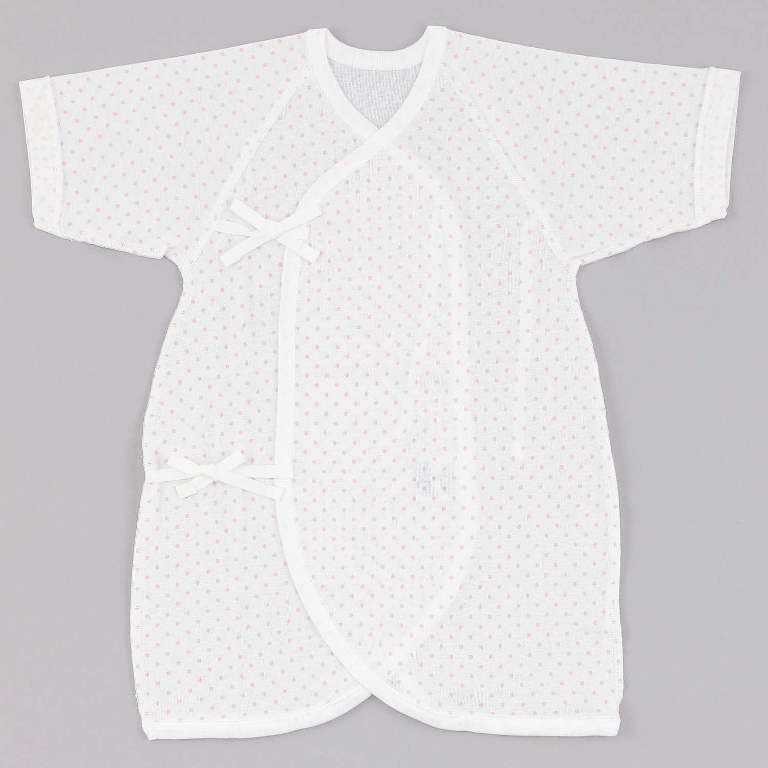 コンビ肌着フライス水玉 - 画像1