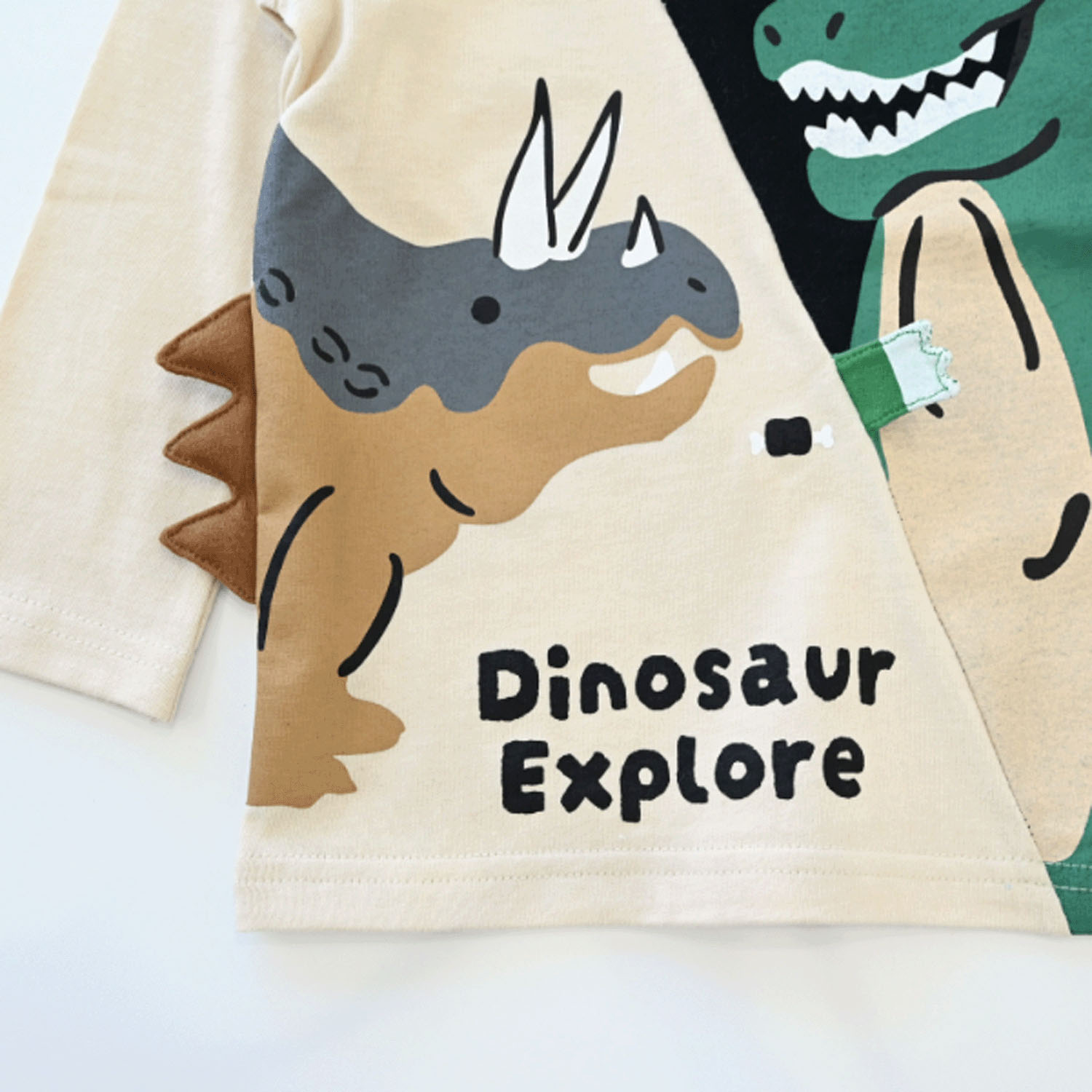 恐竜 ロングTシャツ - 画像4