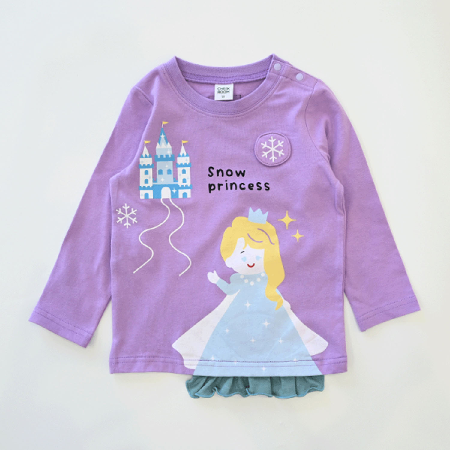 雪のお姫様 ロングTシャツ - 画像11