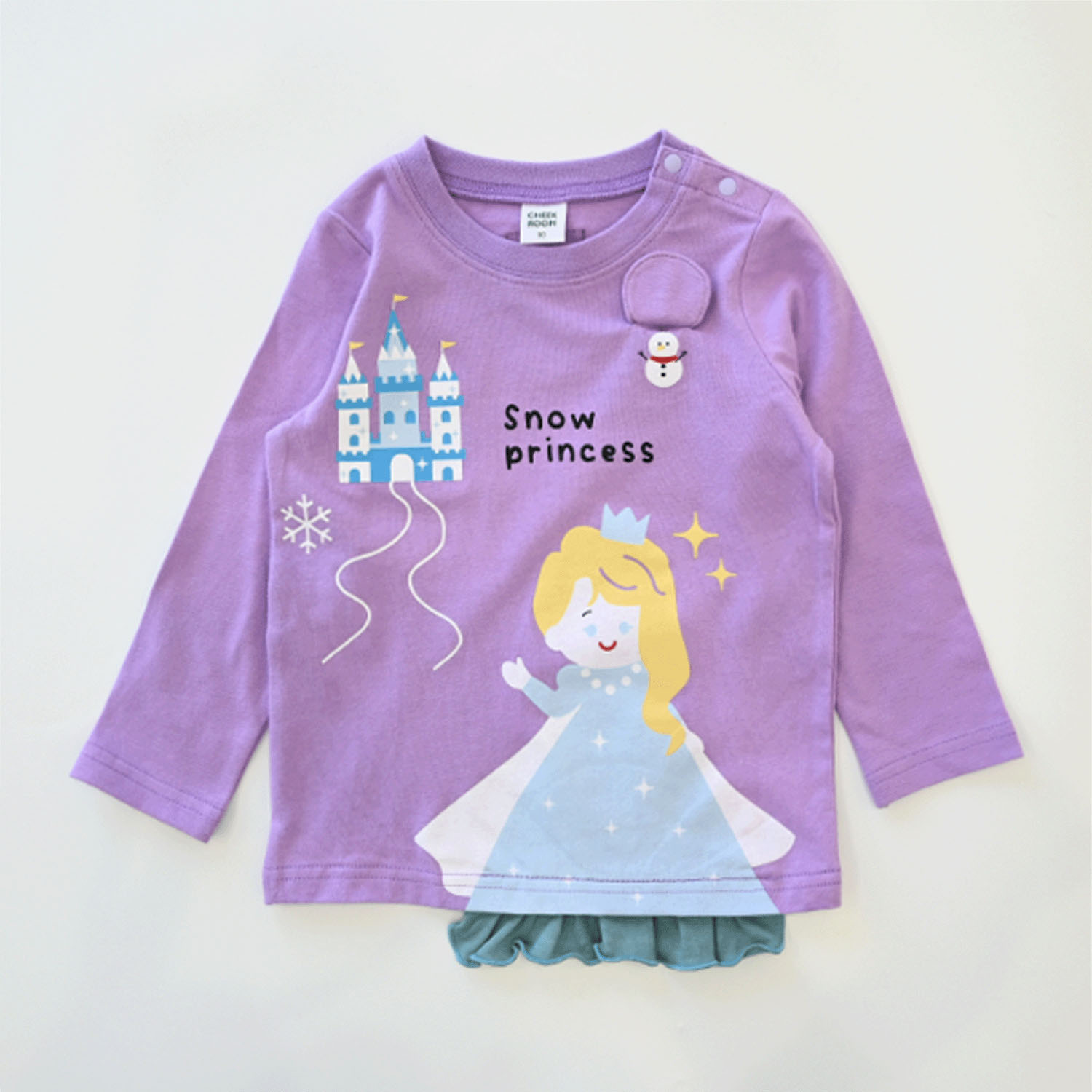 雪のお姫様 ロングTシャツ - 画像12