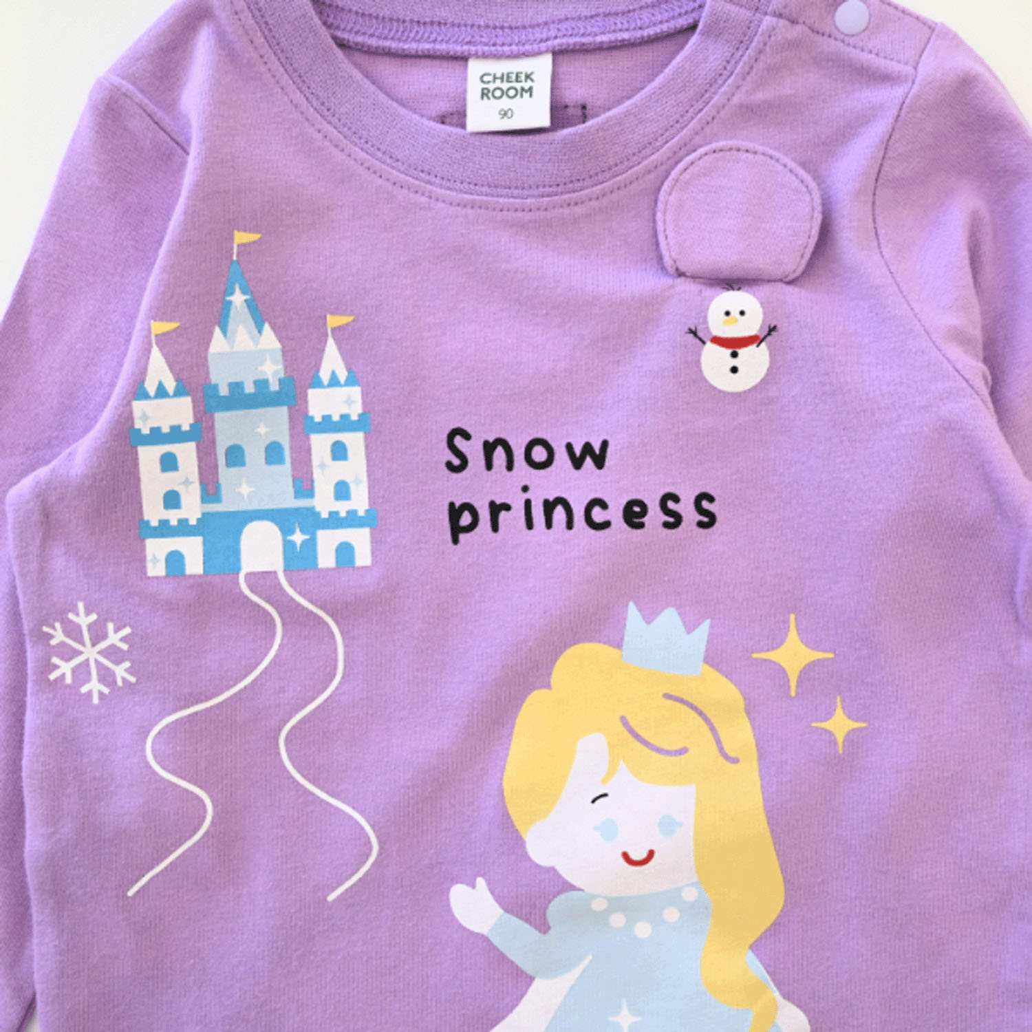 雪のお姫様 ロングTシャツ - 画像13