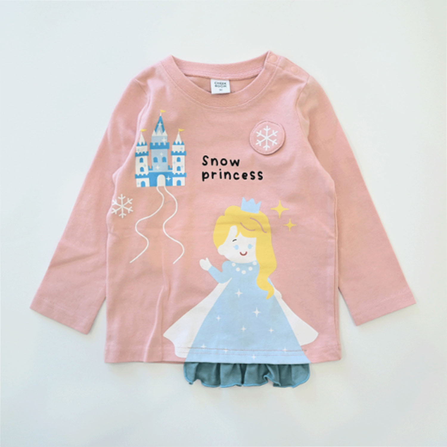 雪のお姫様 ロングTシャツ - 画像7
