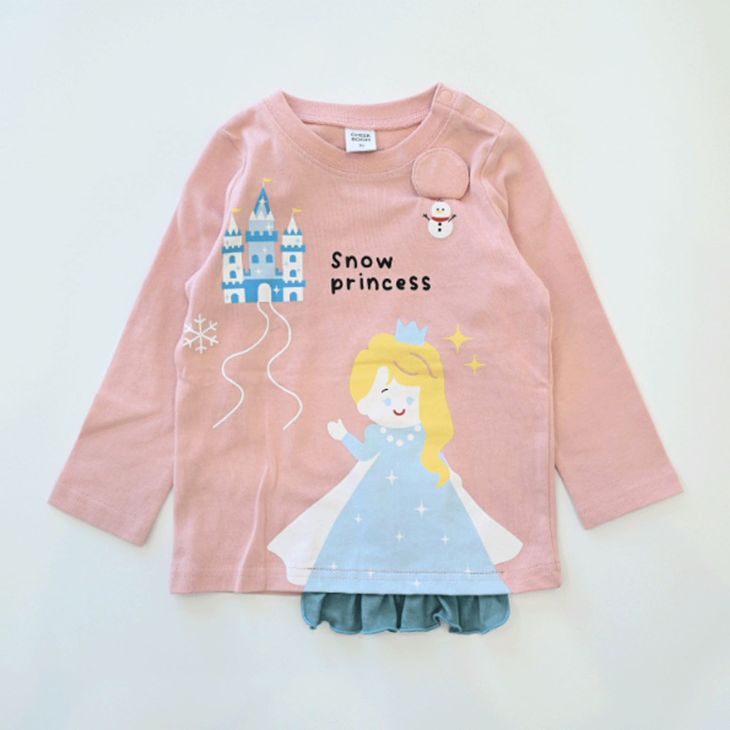 雪のお姫様 ロングTシャツ - 画像8