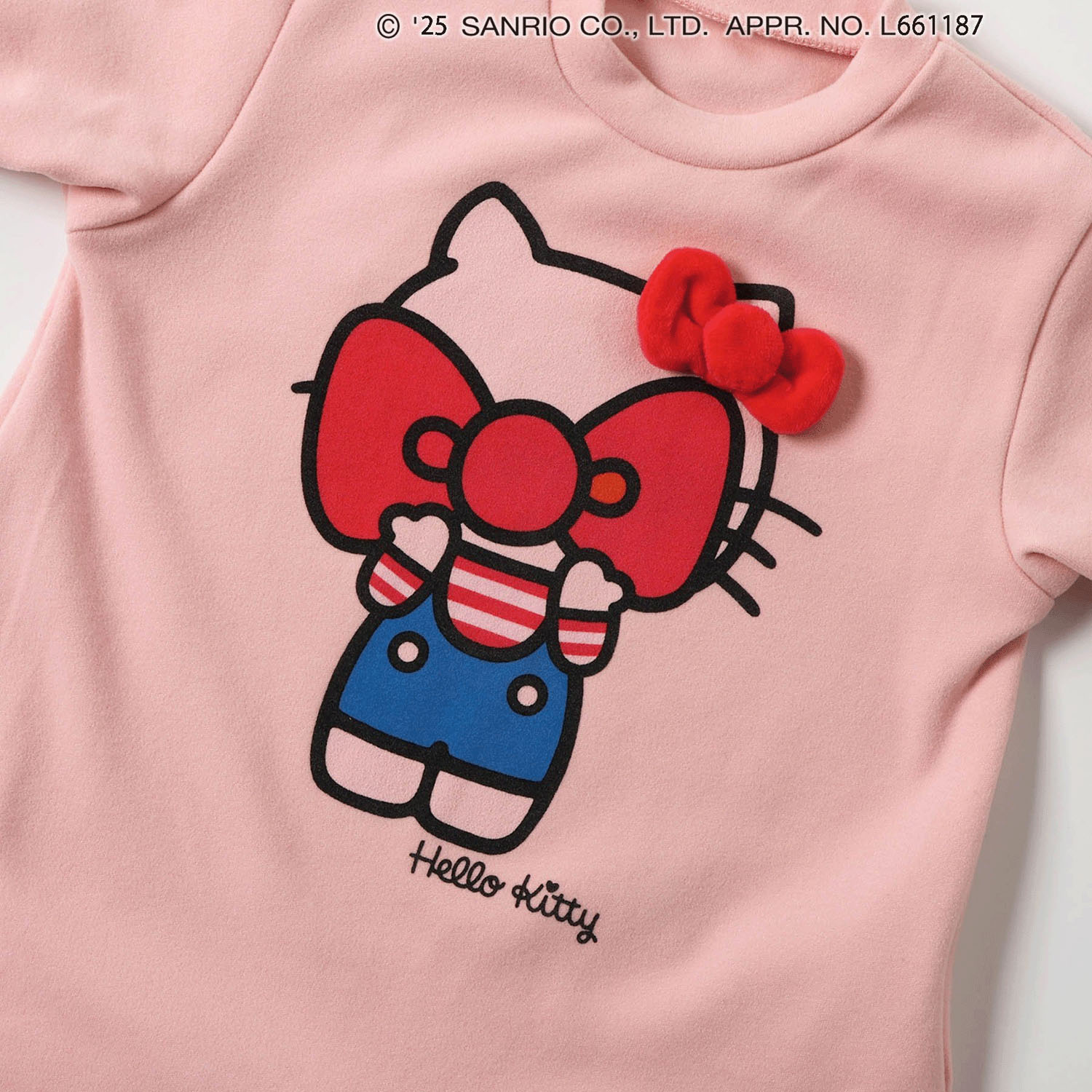 ハローキティ もちふわあったかカバーオール - 画像13