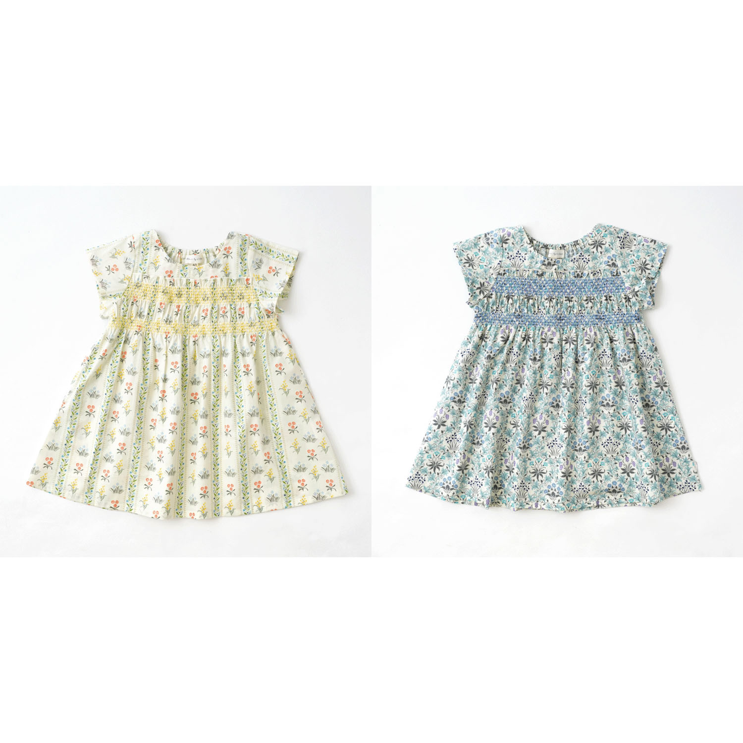 スモッキングワンピース