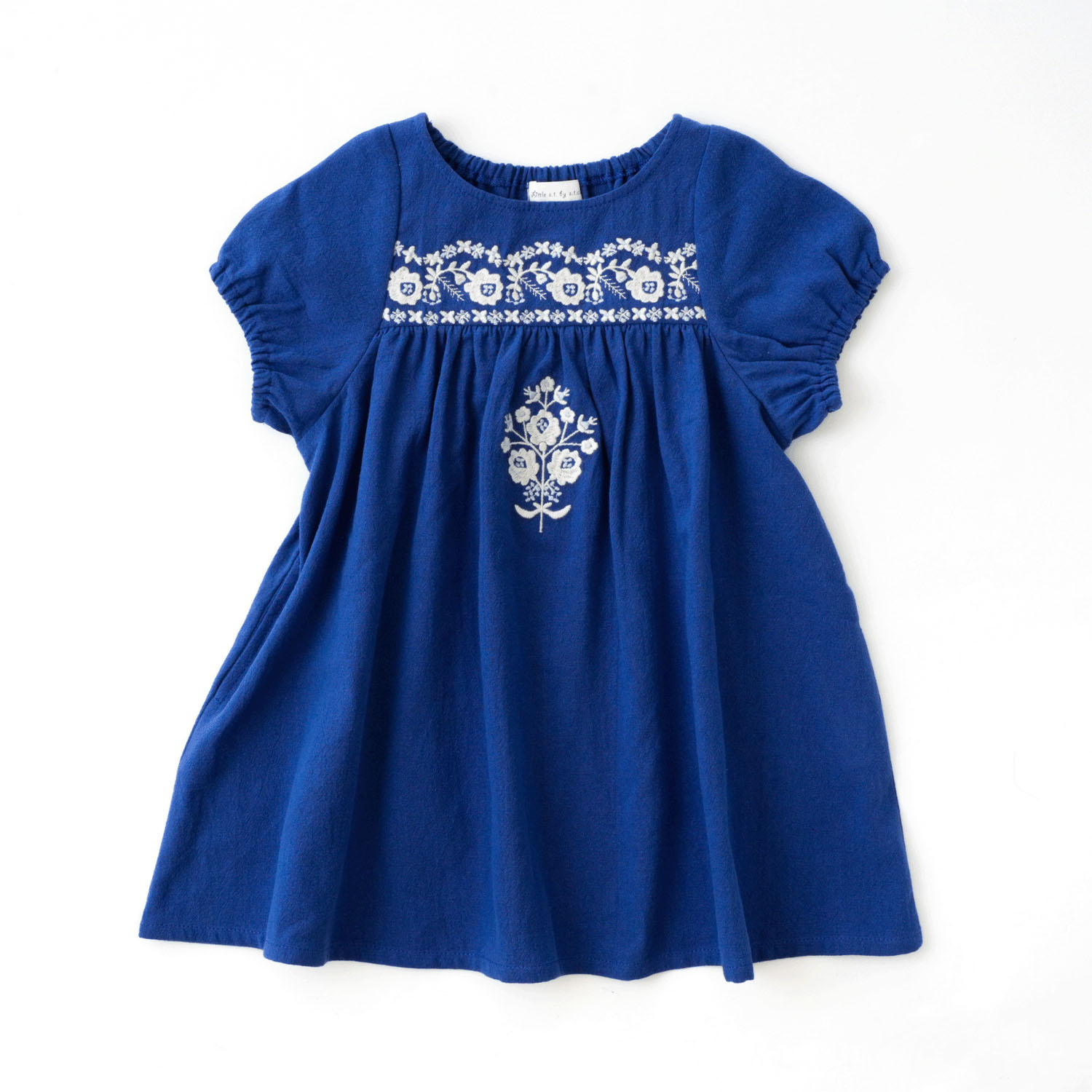 テーブルクロス刺繍ワンピース - 画像1