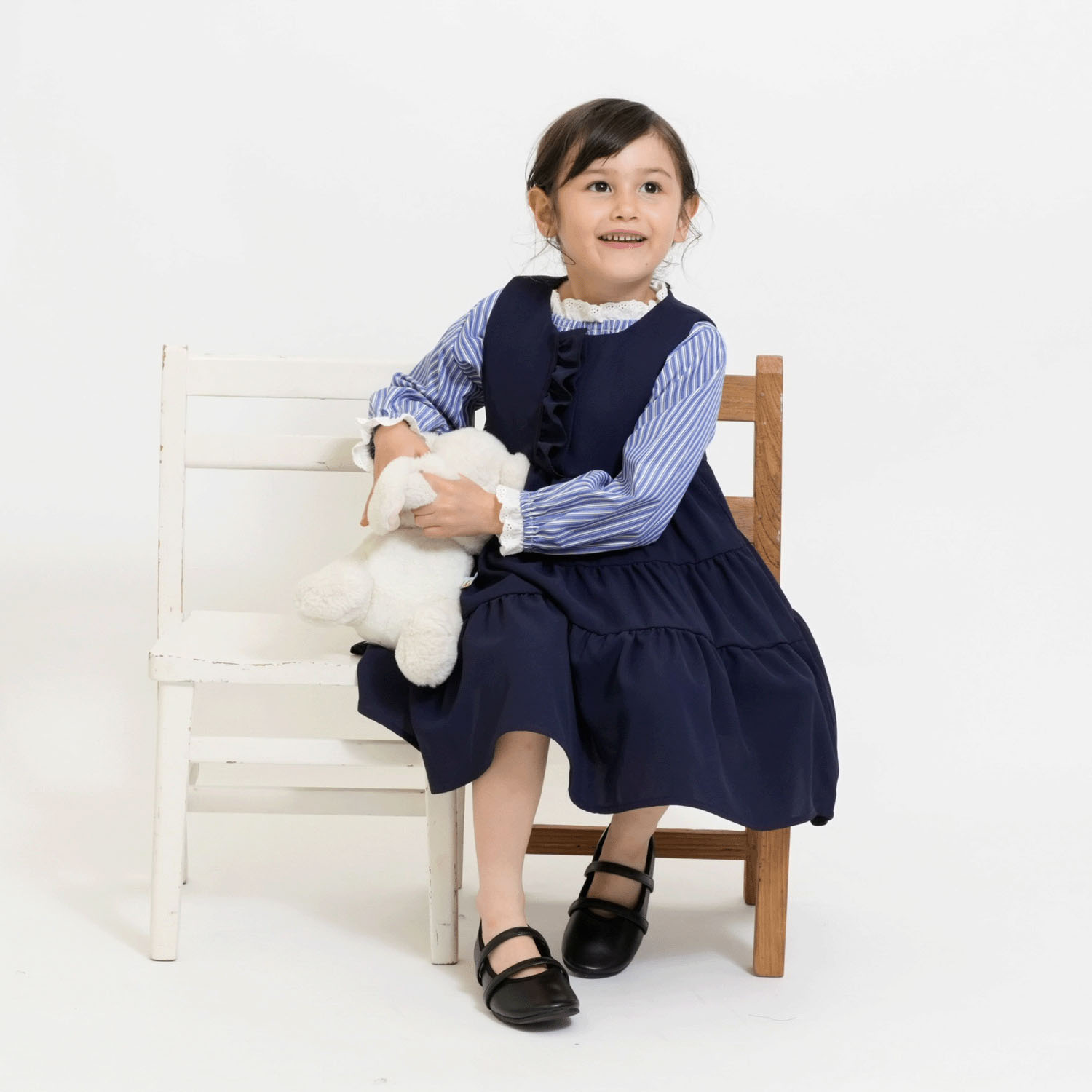 ティアードジャンパースカート - 画像3