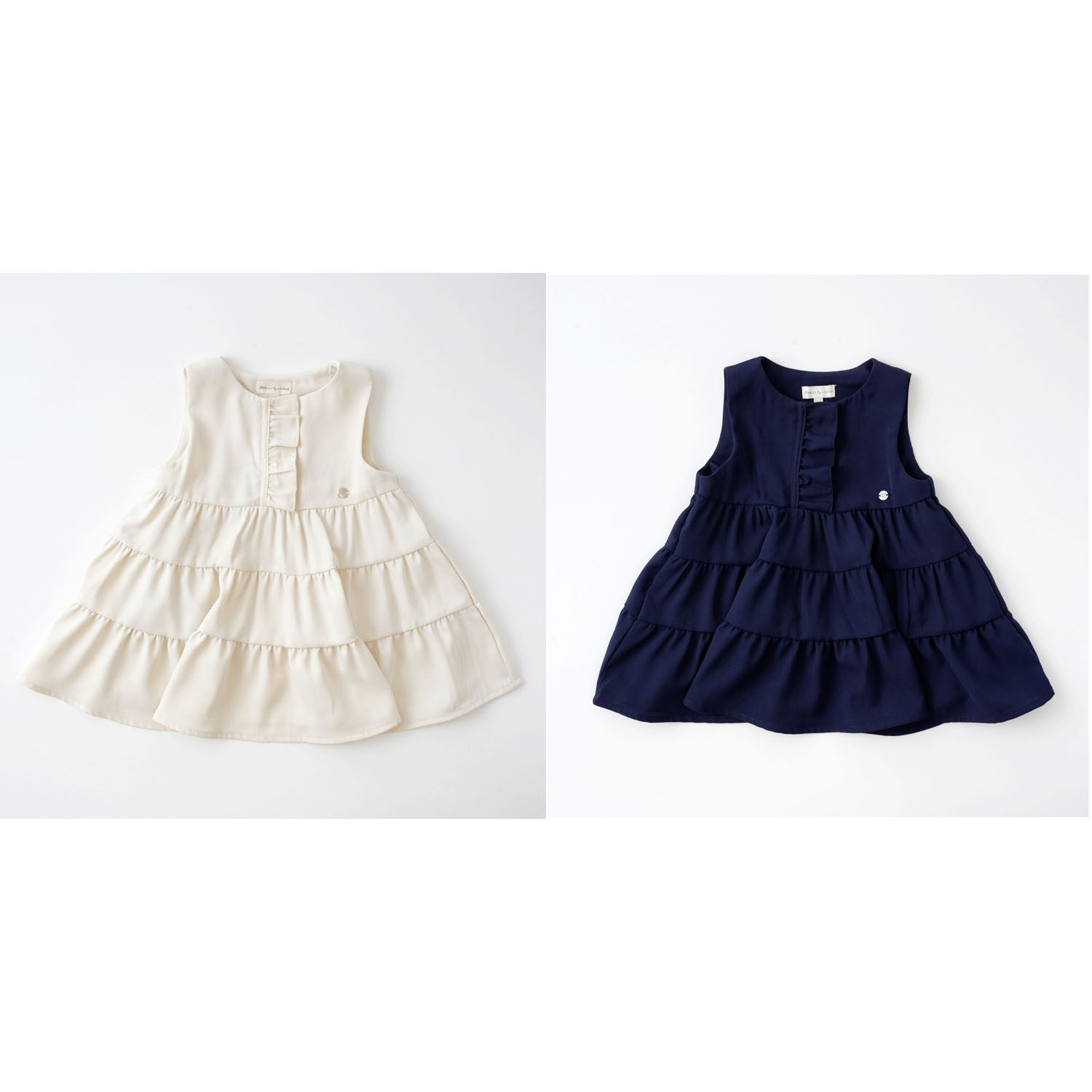 ティアードジャンパースカート - 画像1