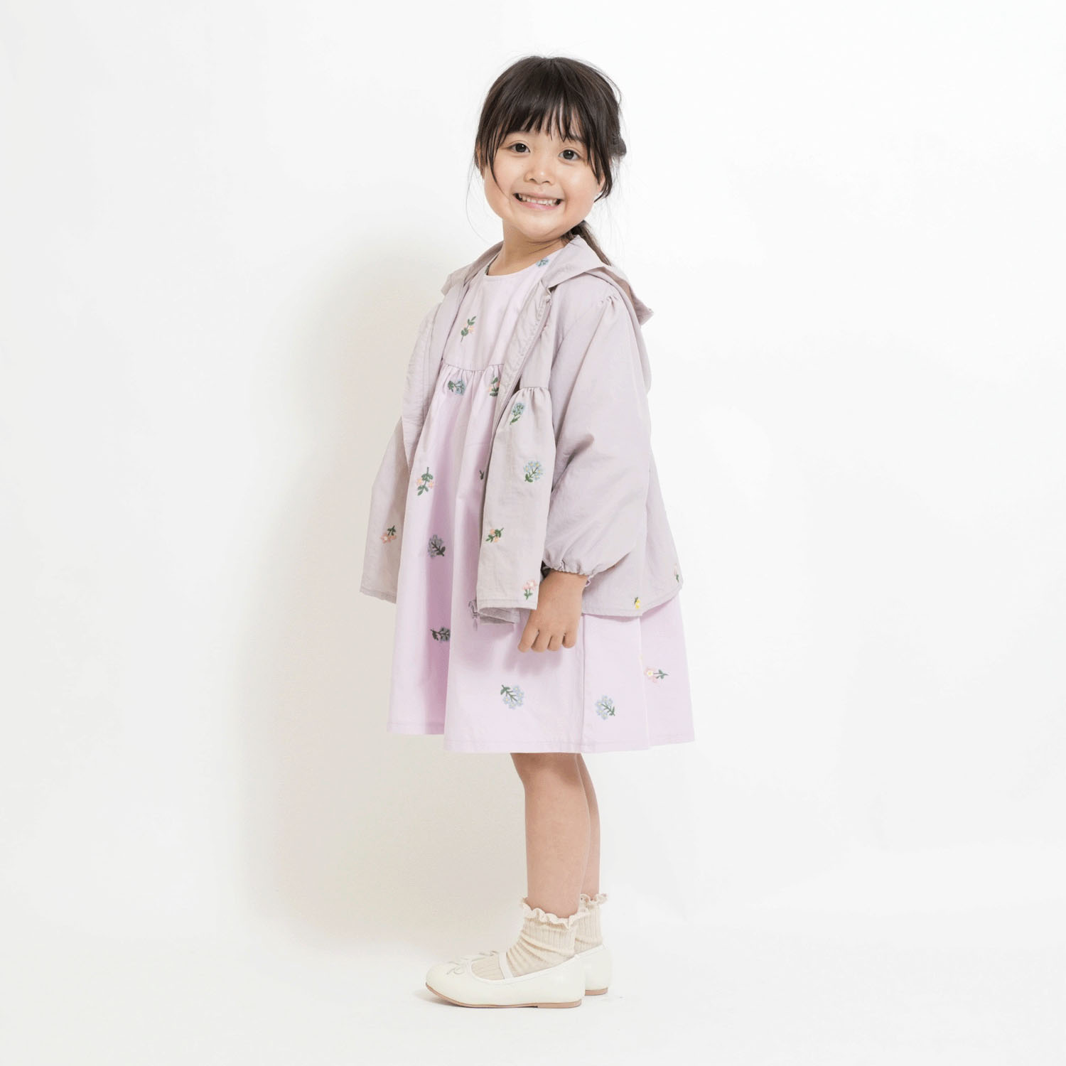 総柄刺繍ウィンドブレーカー - 画像5