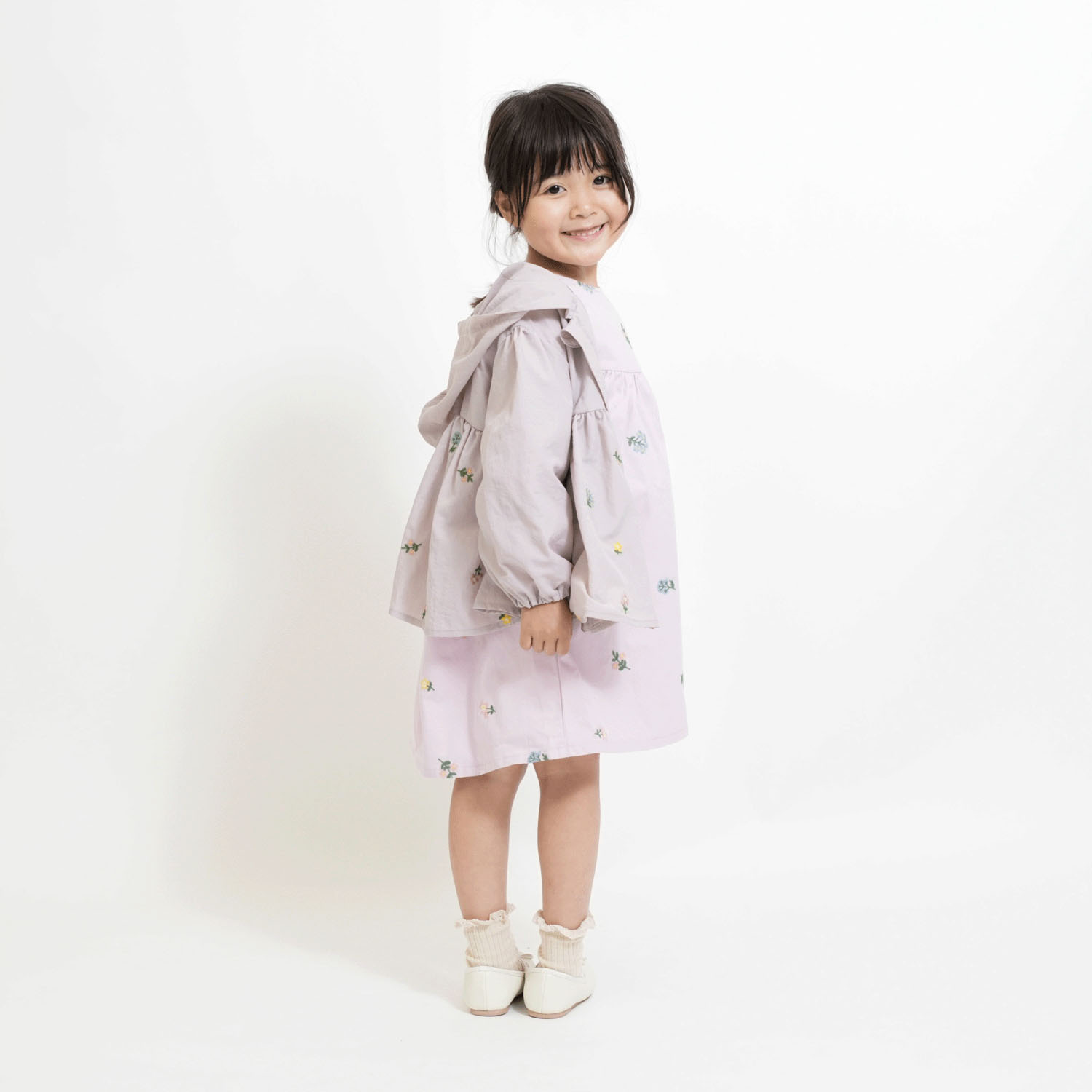 総柄刺繍ウィンドブレーカー - 画像7