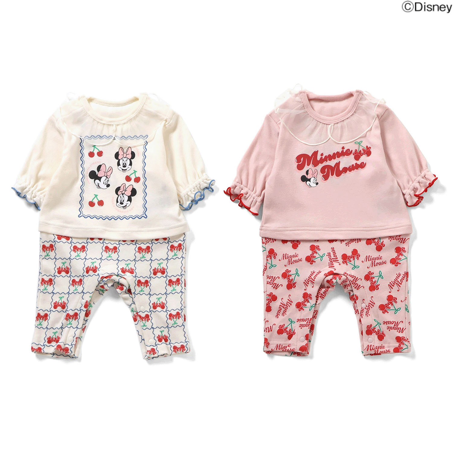 ディズニーキャラクター ミニーマウス／カバーオール