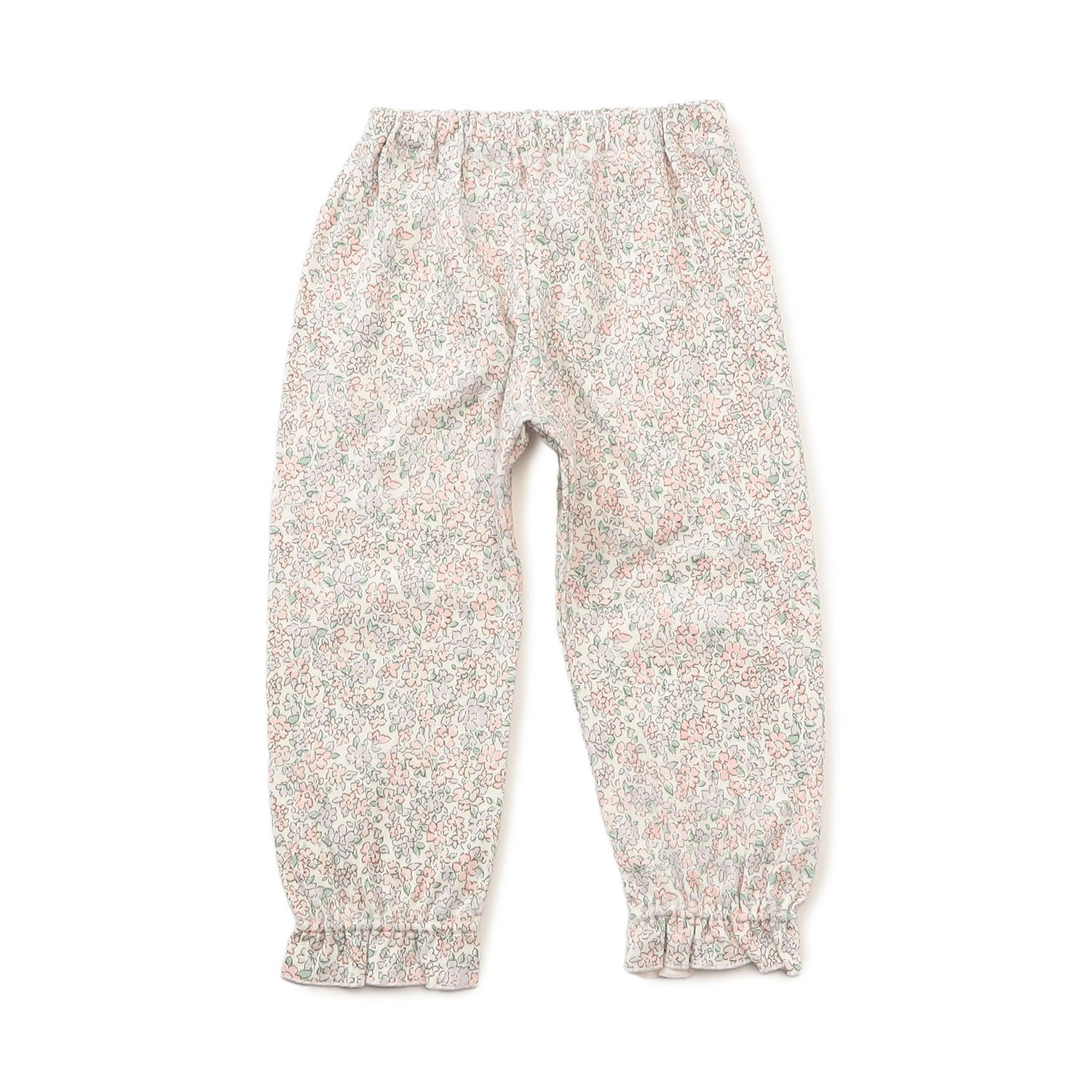 小花柄前開きパジャマ - 画像4