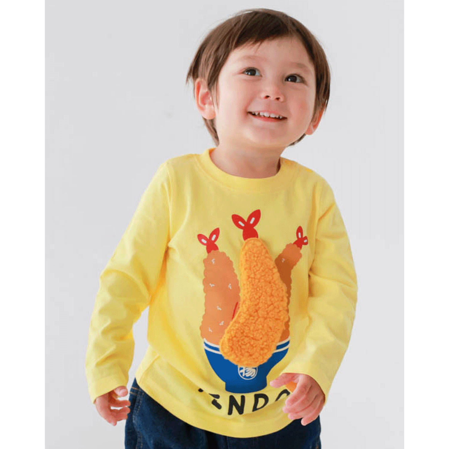 メガ海老天 ロングTシャツ - 画像6