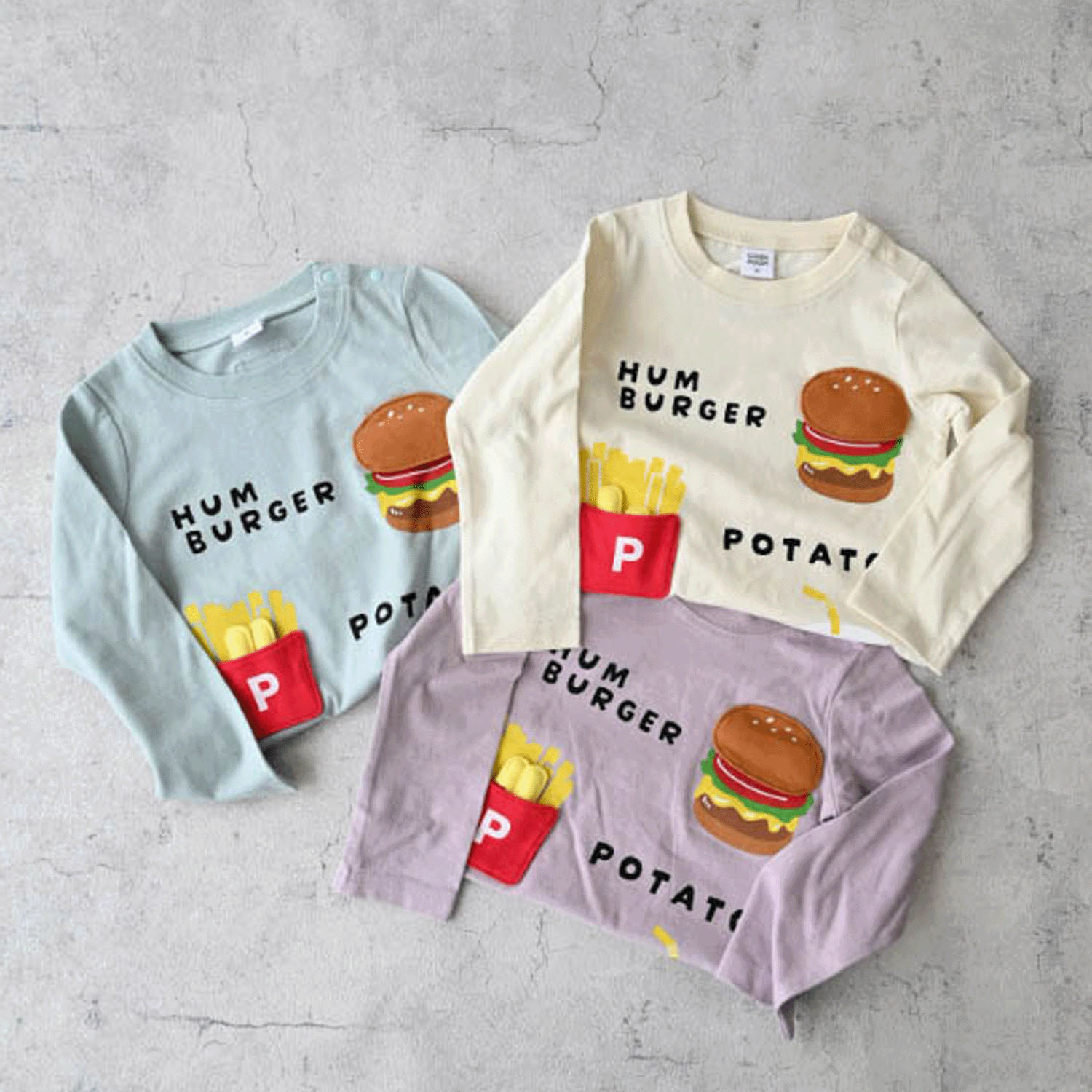 キッズセット ロングTシャツ - 画像2