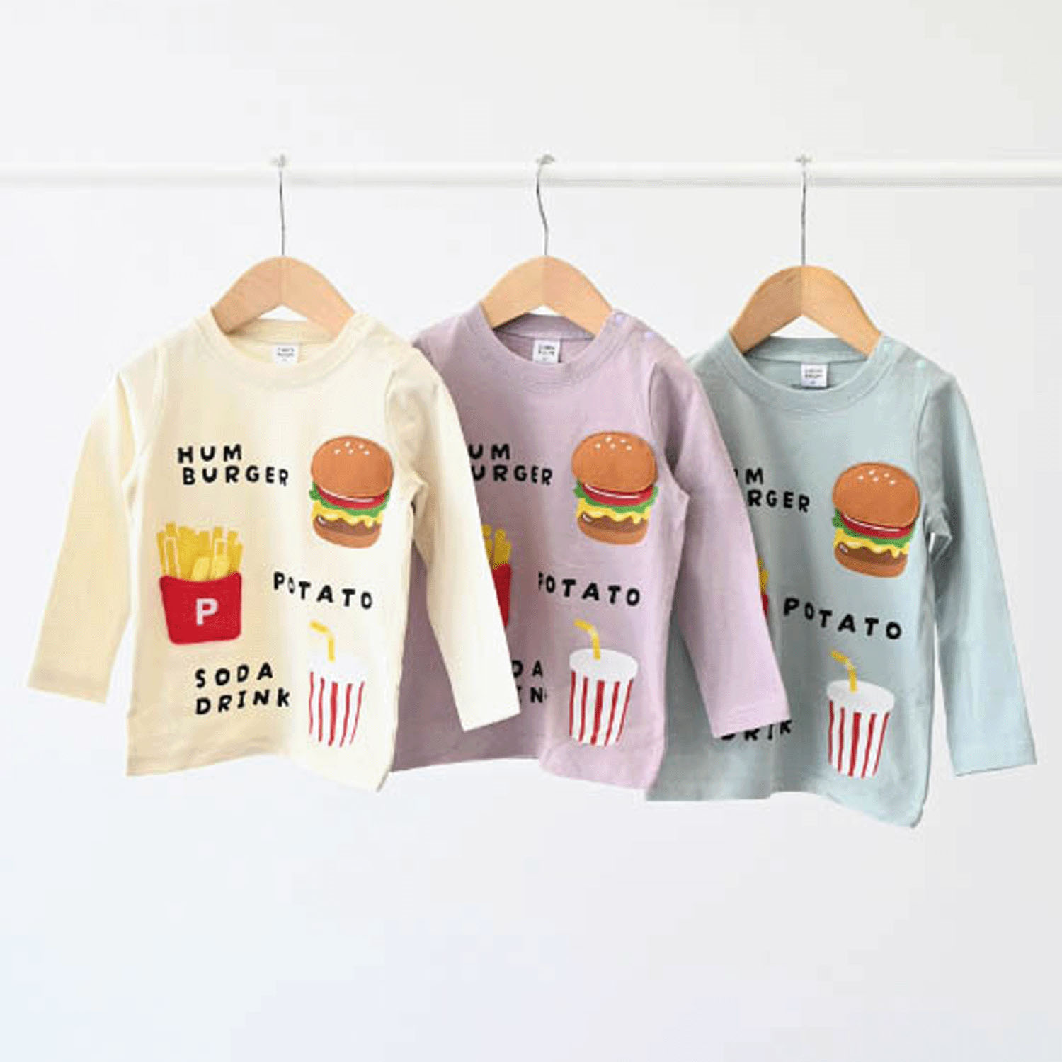 キッズセット ロングTシャツ