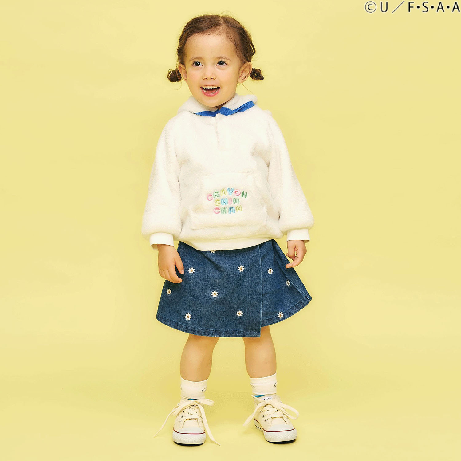 クレヨンしんちゃん パーカー シロ - 画像2