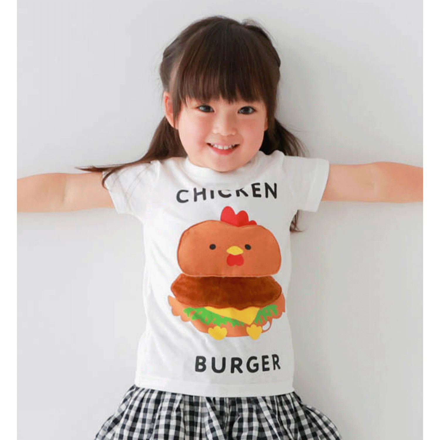 チキンバーガーTシャツ - 画像2