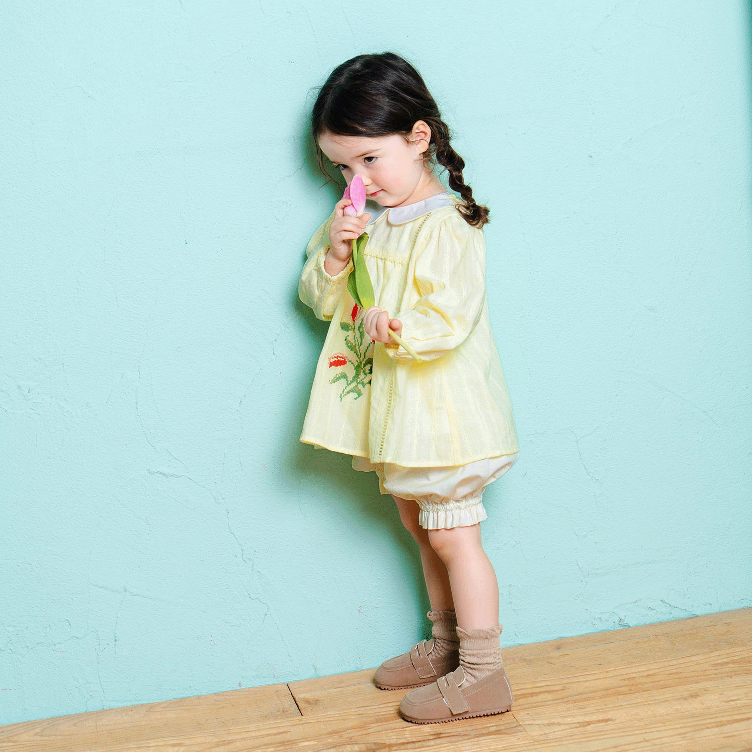 チューリップ刺繍ミルキースーツ - 画像5