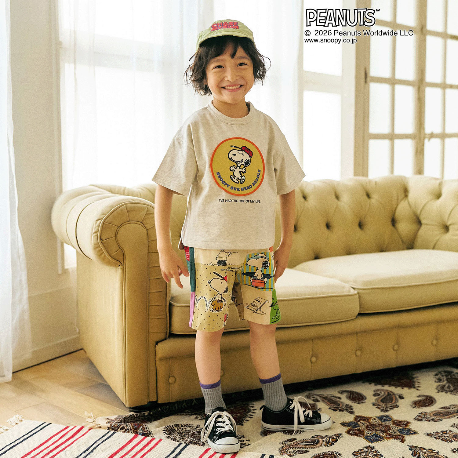 PEANUTS GOOD OLDショーツ 5分丈 - 画像3