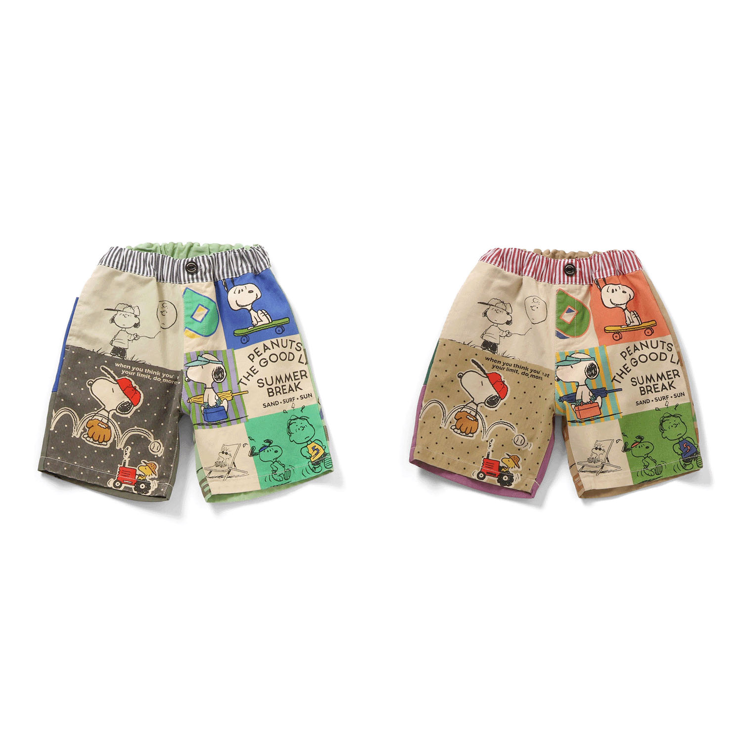 PEANUTS GOOD OLDショーツ 5分丈 - 画像1