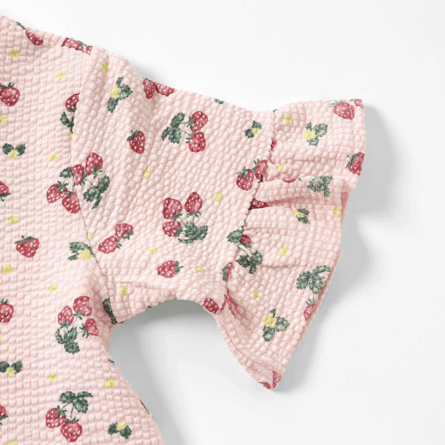 いちご総柄前開パジャマ - 画像3