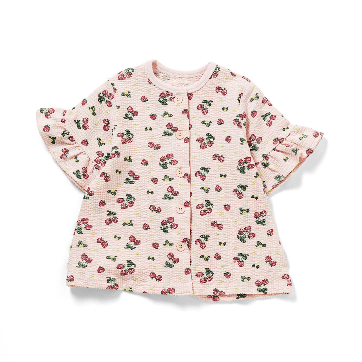いちご総柄前開パジャマ - 画像8